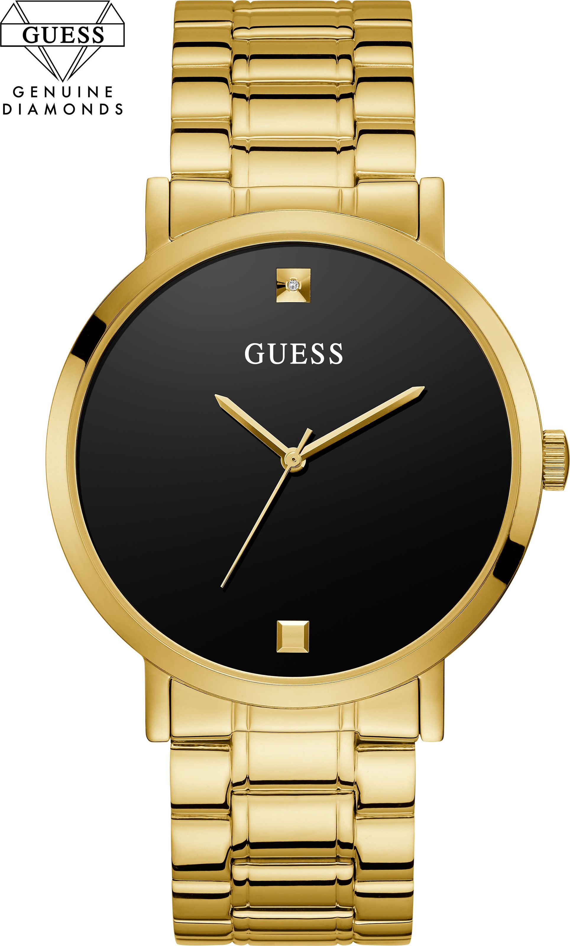 Guess Quarzuhr »GENUINE DIAMOND, W1315G2« OTTO bei bestellen online