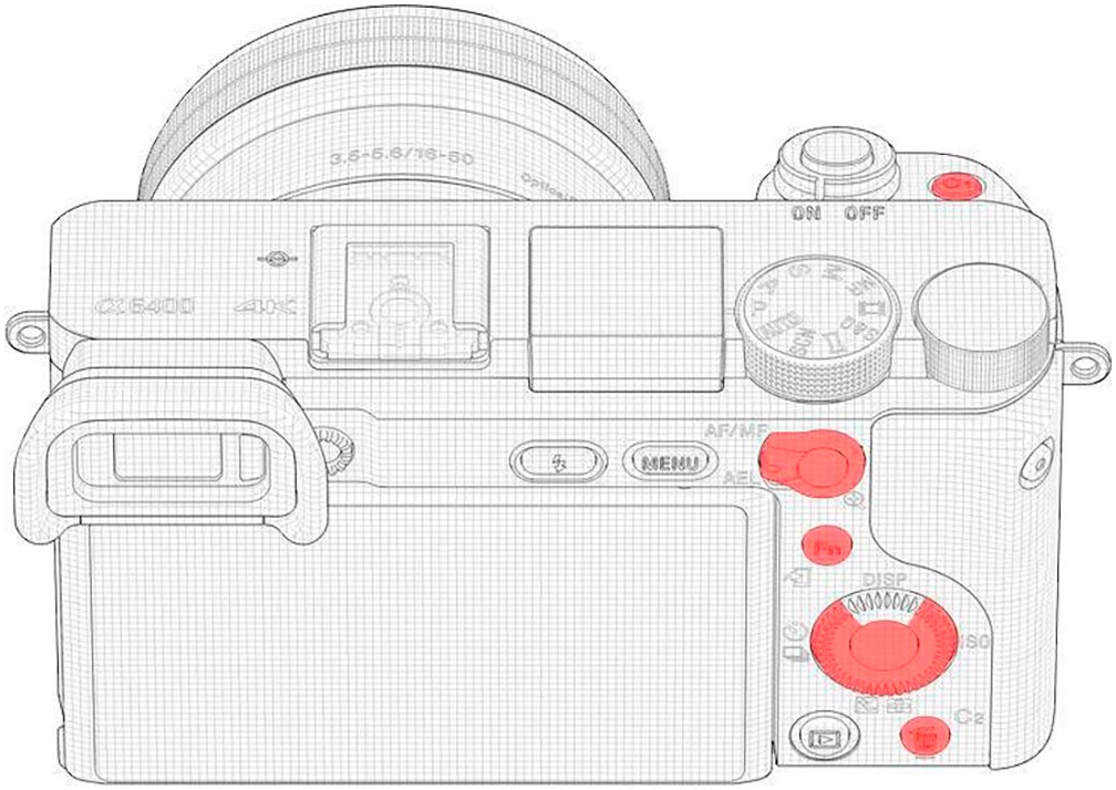Sony Kompaktkamera »Alpha 6400 + 16-50mm Objektiv«, 24,2 MP, Bluetooth