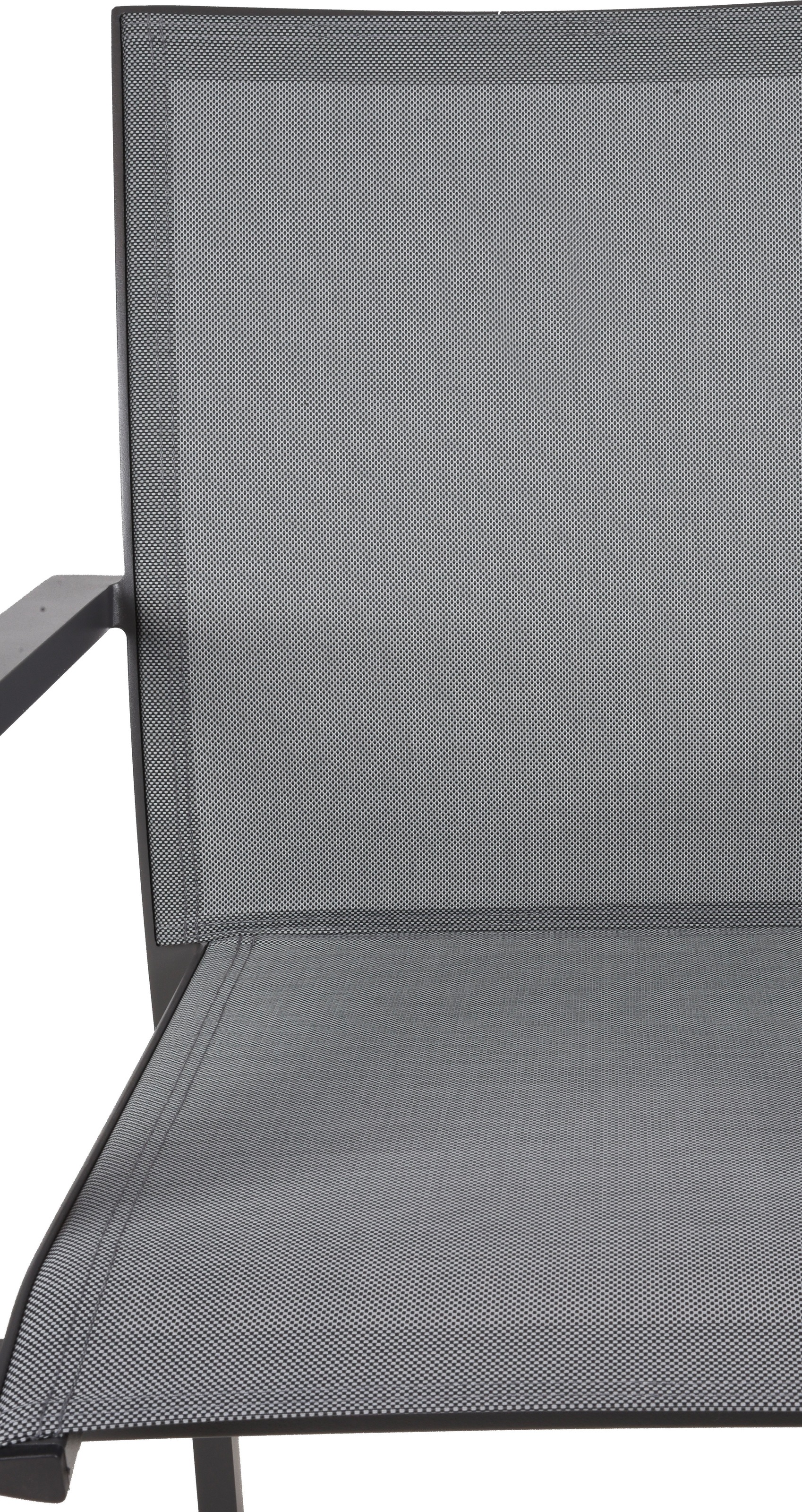 Garden Pleasure Garten-Essgruppe », Tischgruppe »RANA Set 08«« Set, 5 Stk. tlg. 4 Stühle (stapelbar), Tisch LxB: 202x100 cm