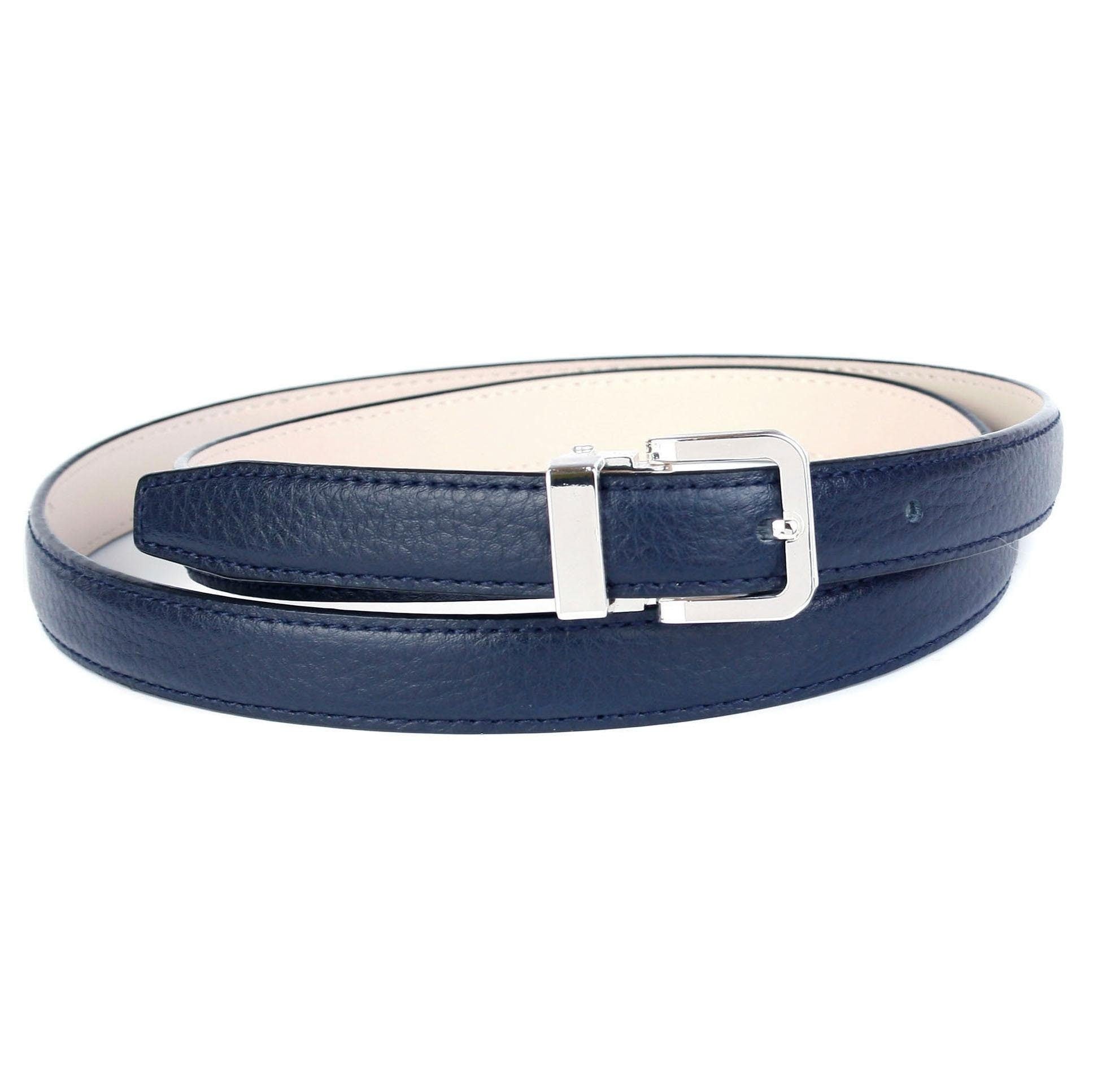 Anthoni Crown Ledergürtel in schmaler Form, in vielen Farben