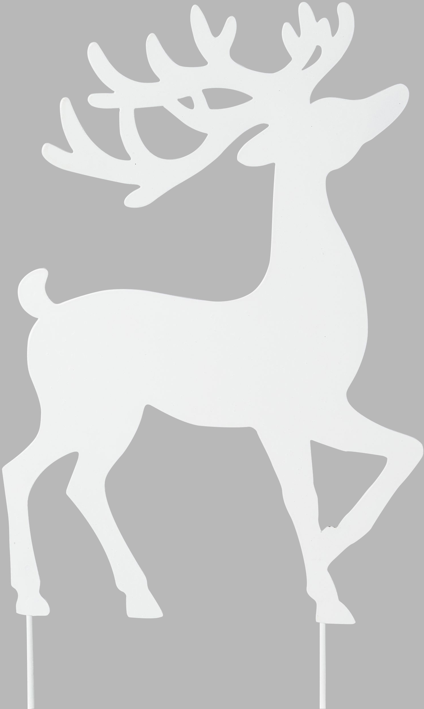 Creativ deco Weihnachtsfigur »Weihnachtsdeko«, Hirsch zum Stecken