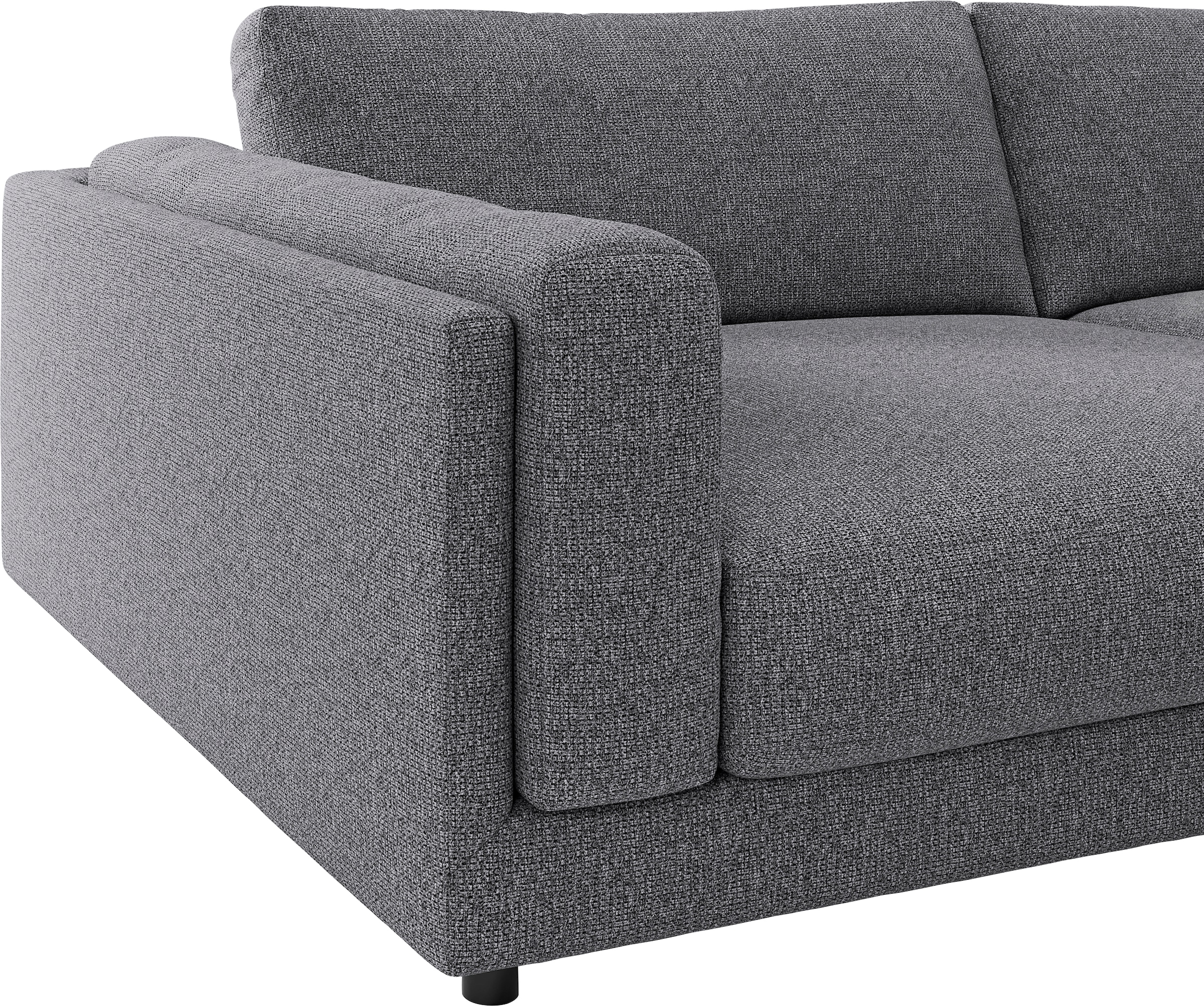 3C Candy Big-Sofa »Karalis mit extra großer Sitztiefe, elegantes Mega Sofa zum Relaxen,«, auch in Cord- oder Leder-Bezug, lose Kissen, loungige Bequemlichkeit
