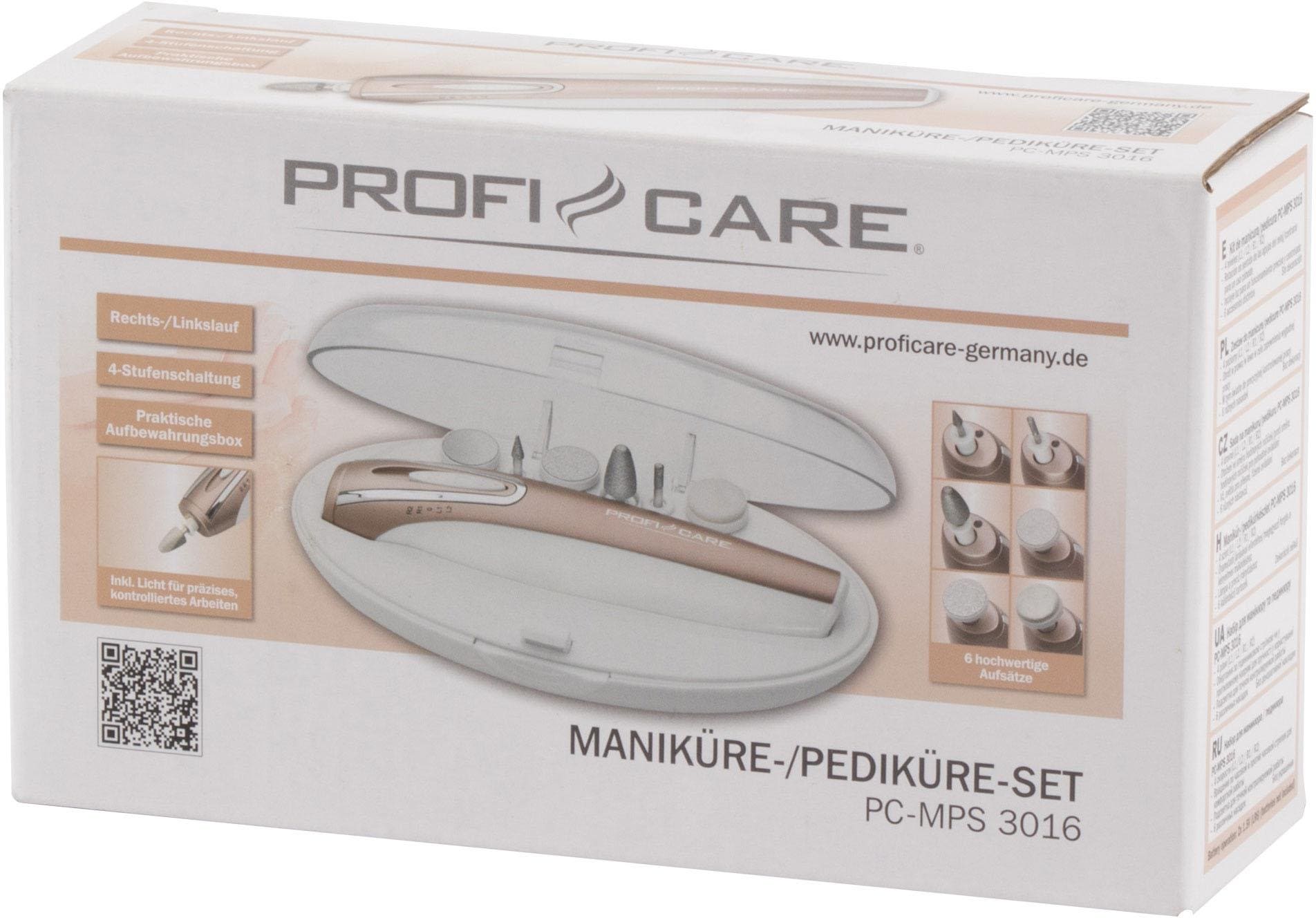 ProfiCare Maniküre-Pediküre-Set »PC-MPS 3016« jetzt kaufen bei OTTO
