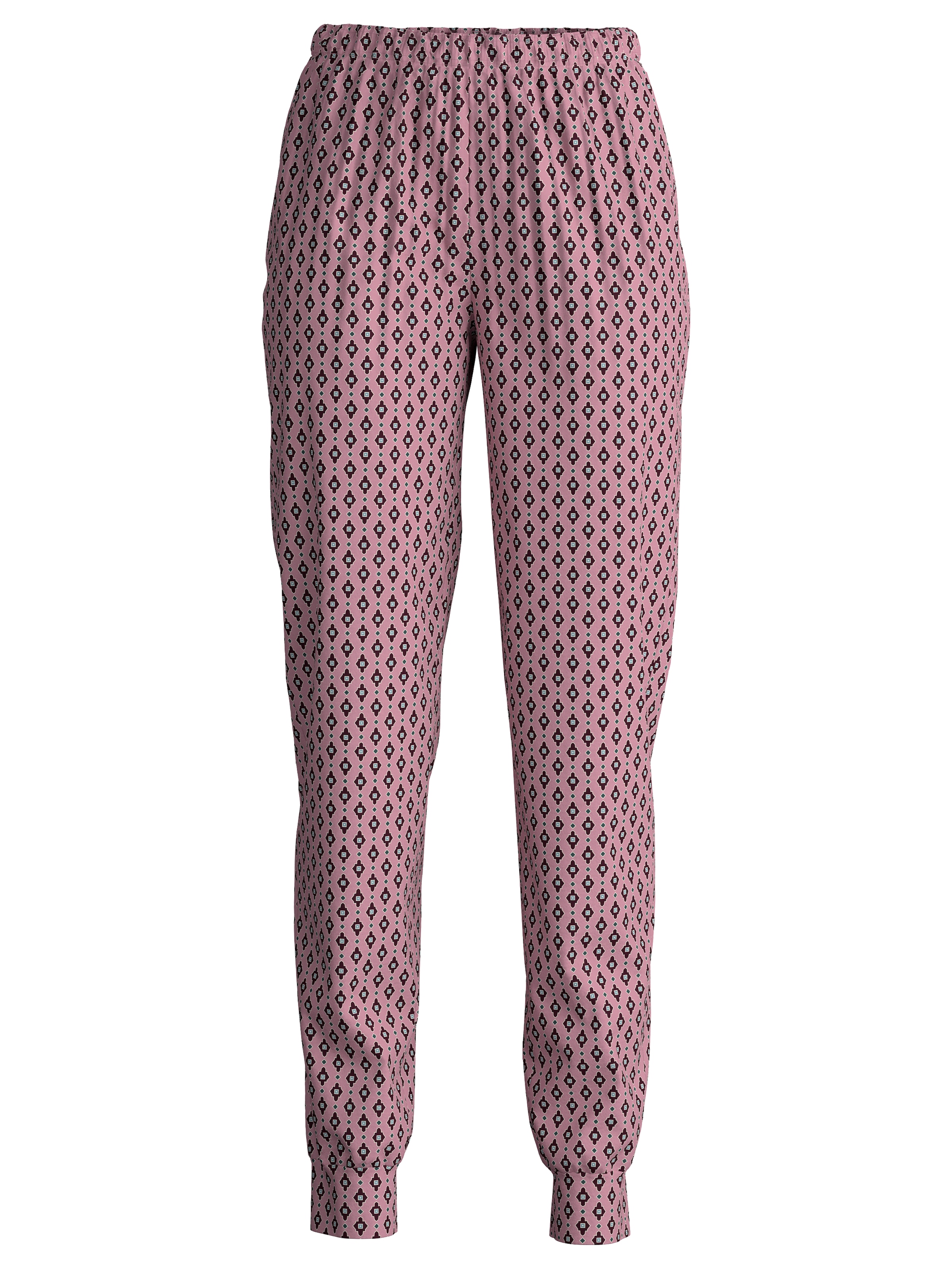 CALIDA Pyjamahose, weich, Gummizug, Cotton, Single Jersey Qualität, Gesäßtasche