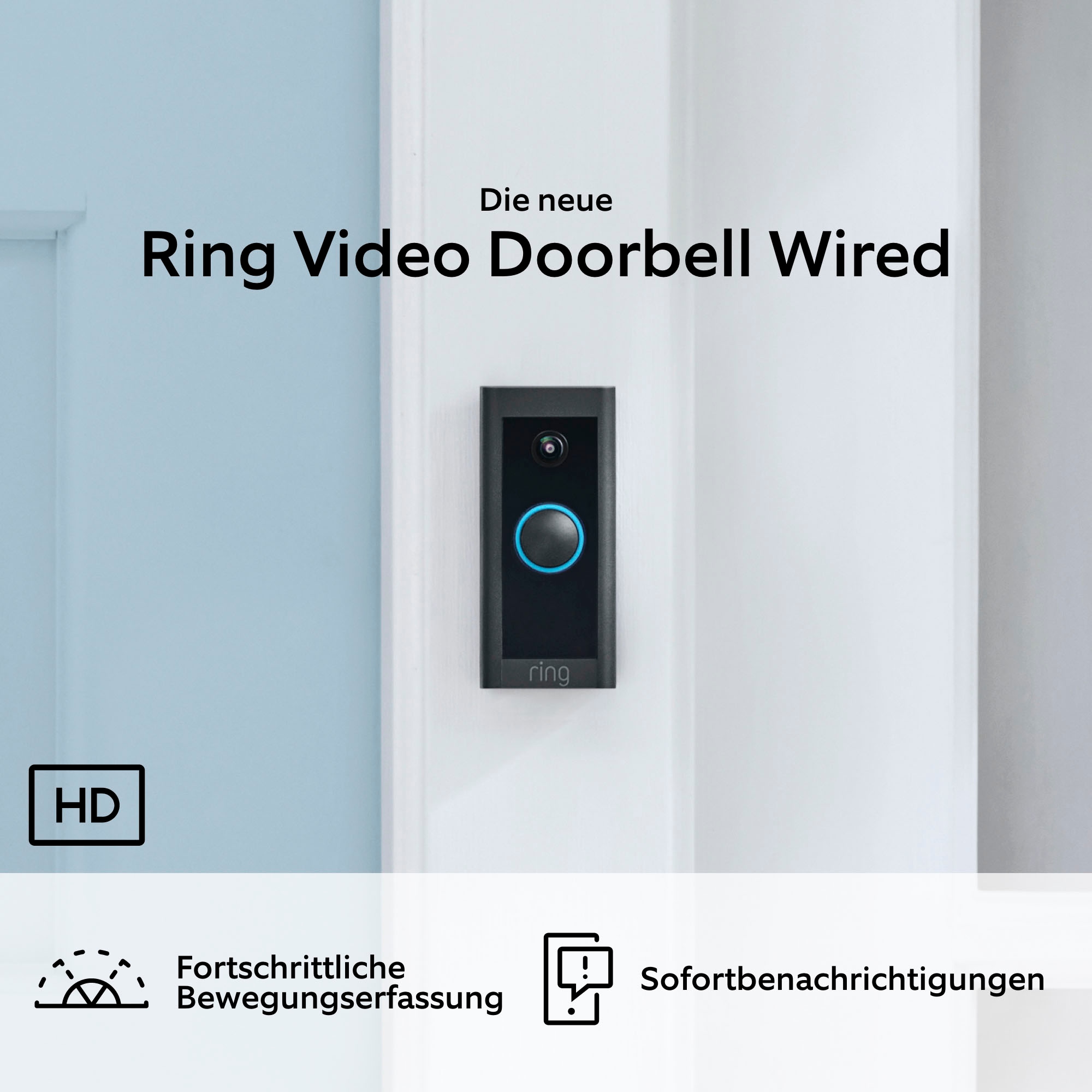 Ring Überwachungskamera »Video Doorbell Wired«, Innenbereich