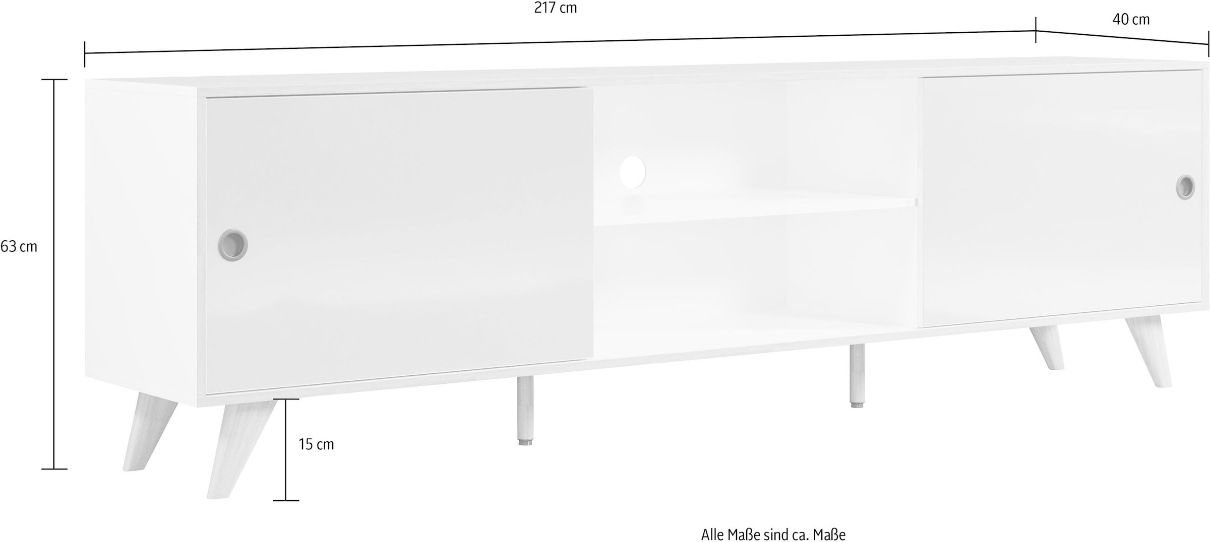 INTER-FURN TV-Rack »Adelaide«, Modernes Design