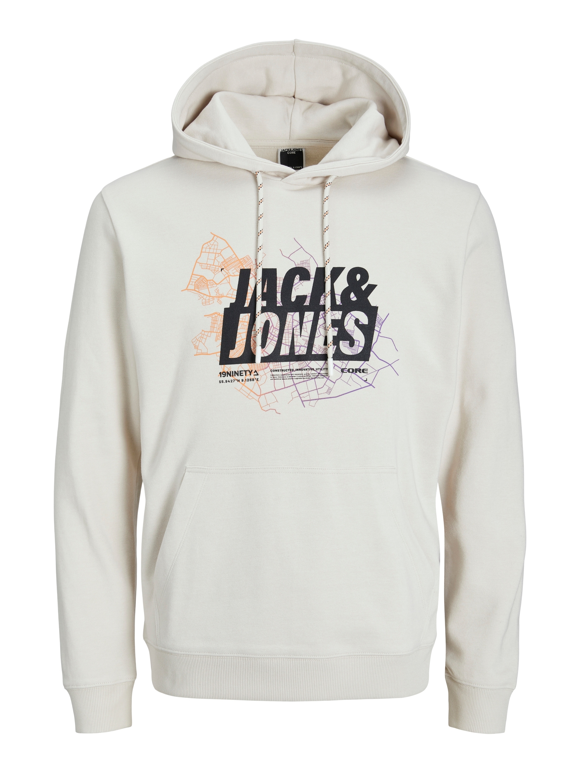 Jack & Jones Kapuzensweatshirt »JCOMAP LOGO SWEAT HOOD SN«