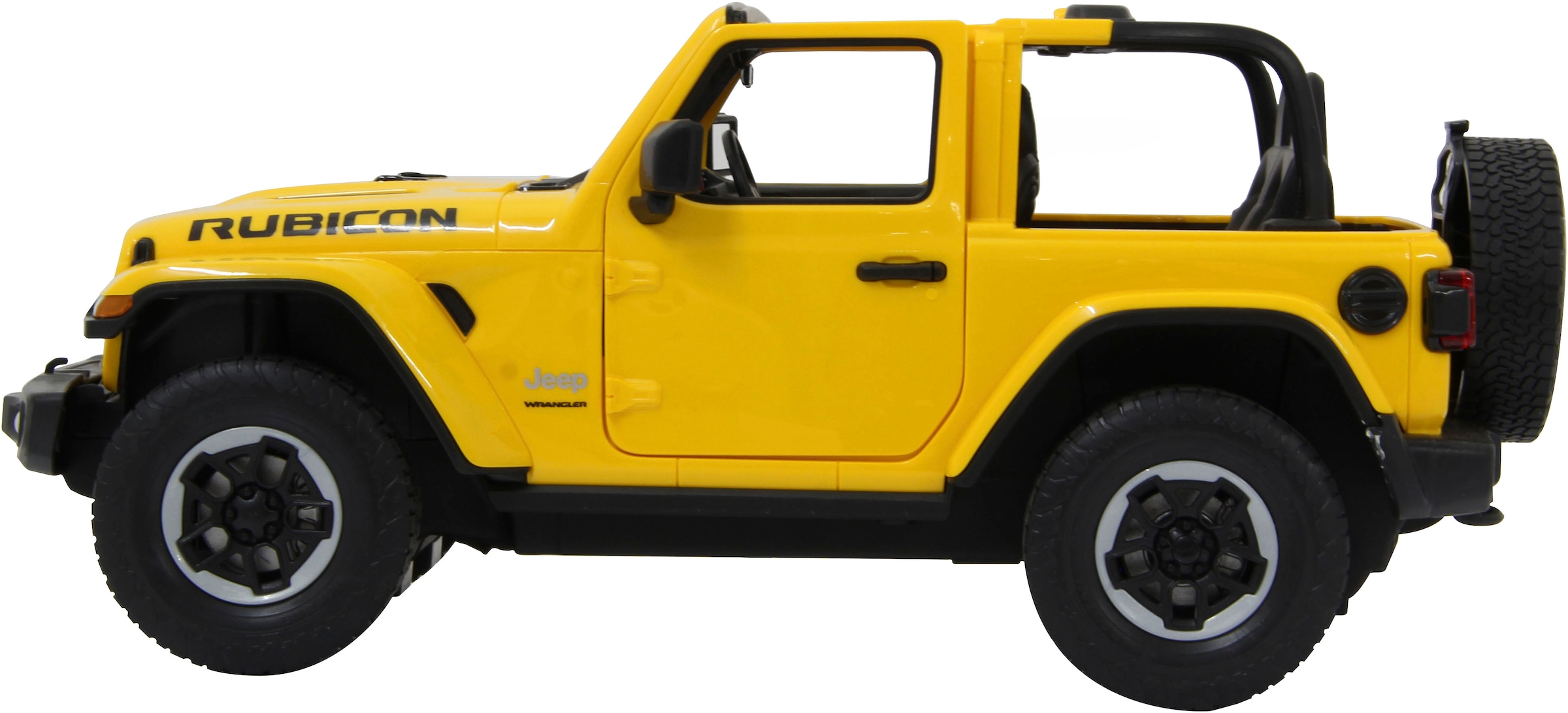 Jamara RC-Auto »Deluxe Cars, Jeep Wrangler JL, 1:14, gelb, 2,4GHz«, mit LED-Licht