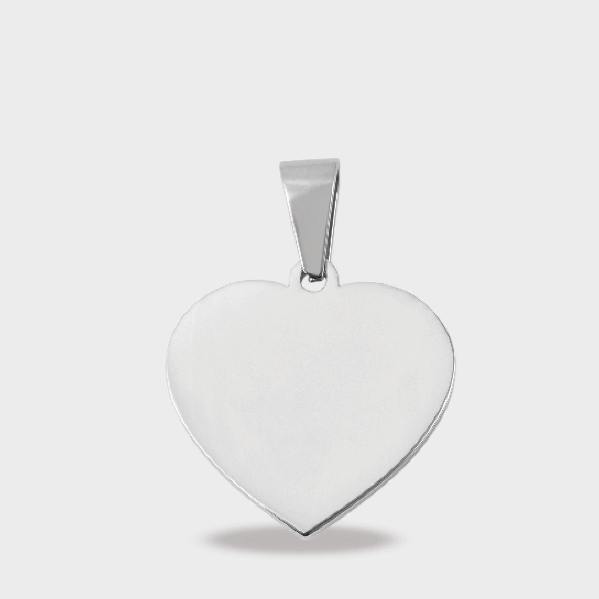 Adelia´s Kettenanhänger »Damen Anhänger ¿ Herz Gravuranhänger aus Edelstahl«