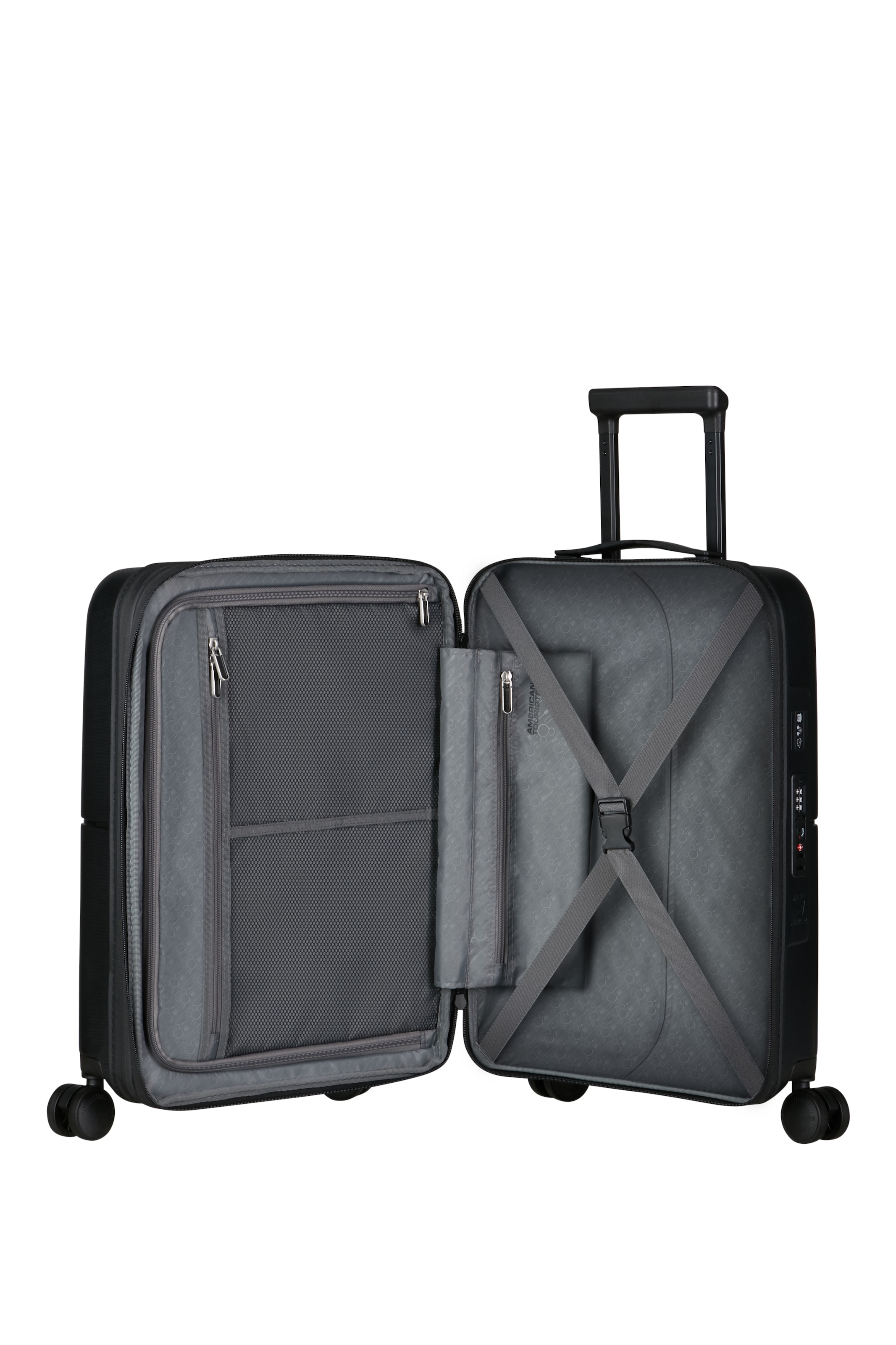 American Tourister® Hartschalen-Trolley »DASHPOP DISNEY, verschiedene Motive«, 4 Rollen, Volumenerweiterung Reisekoffer Reisegepäck