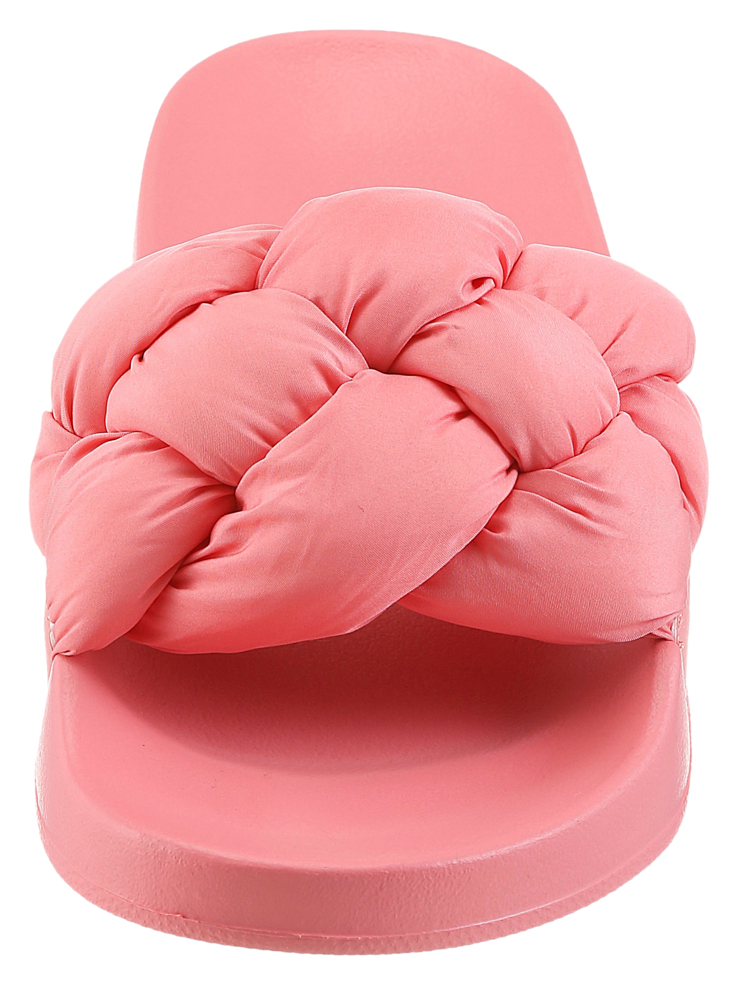 Tommy Jeans Pantolette »TJW BRAIDED SLIDES«  Sandale, Pantolette, Flat mit geflochtener Bandage