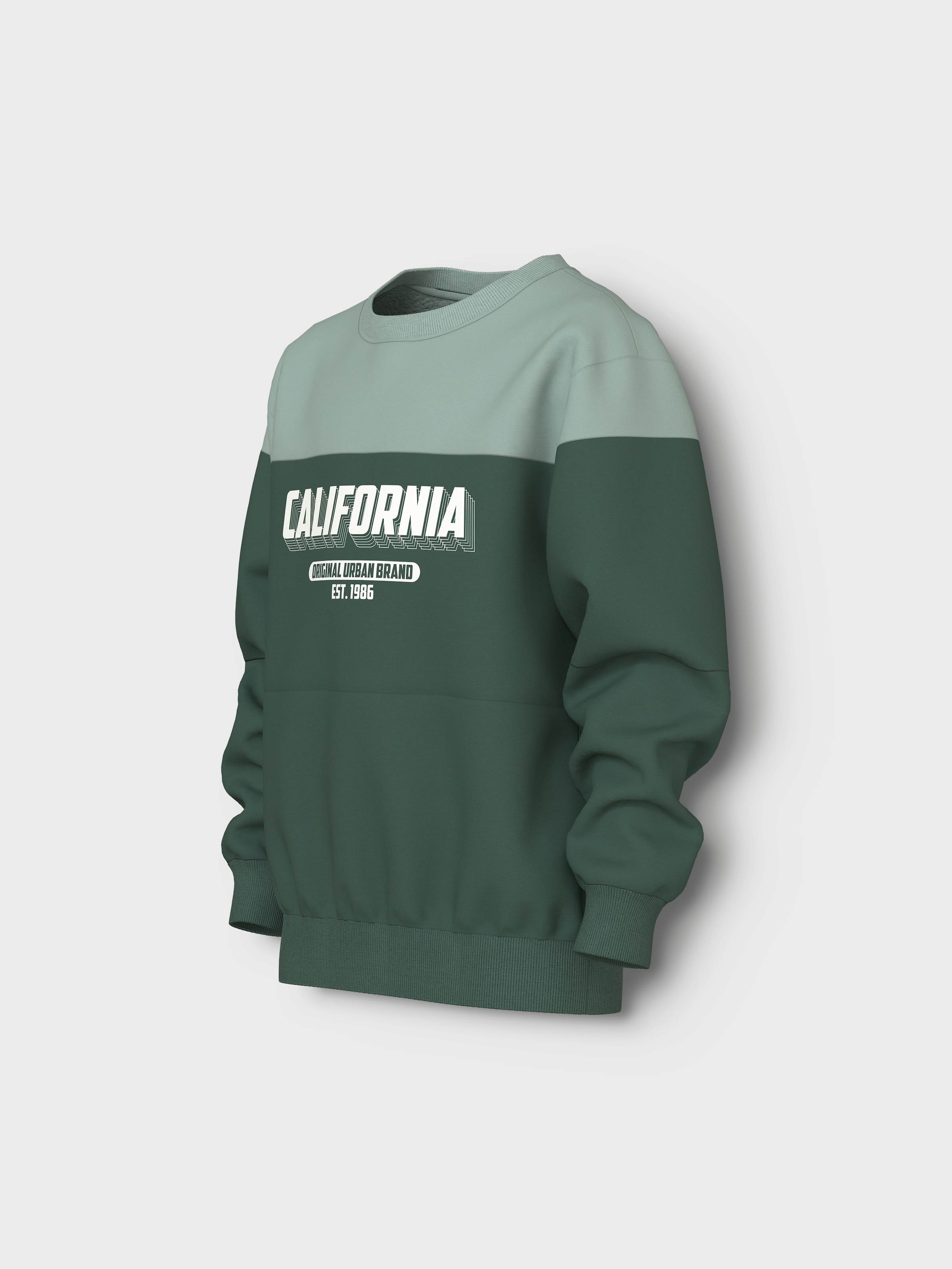 Name It Sweatshirt »NKMVEMIL LS NREG SWEAT BRU«