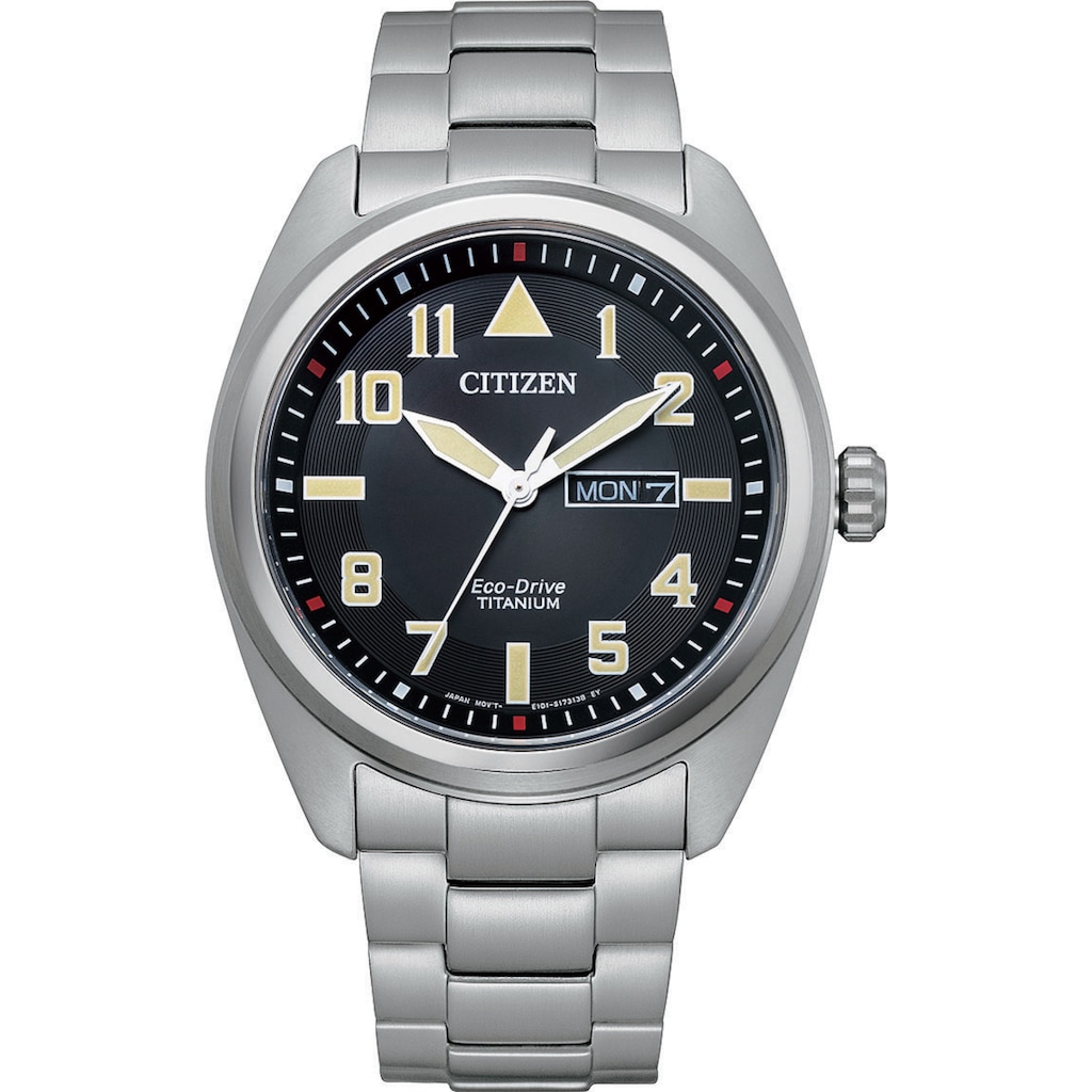 Citizen Titanuhr »BM8560-88EE«, Armbanduhr, Herrenuhr, Solar