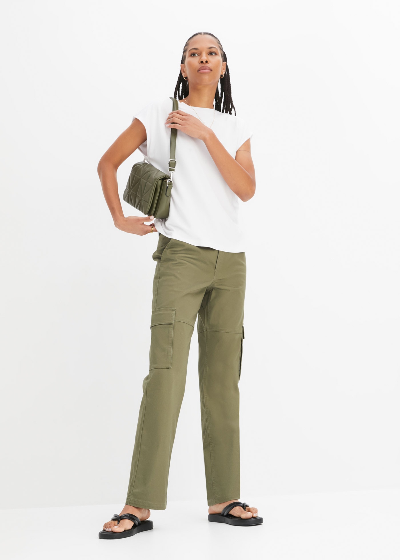 bonprix T-Shirt »T-Shirt aus softer Viskose« T-Shirt aus softer Viskose