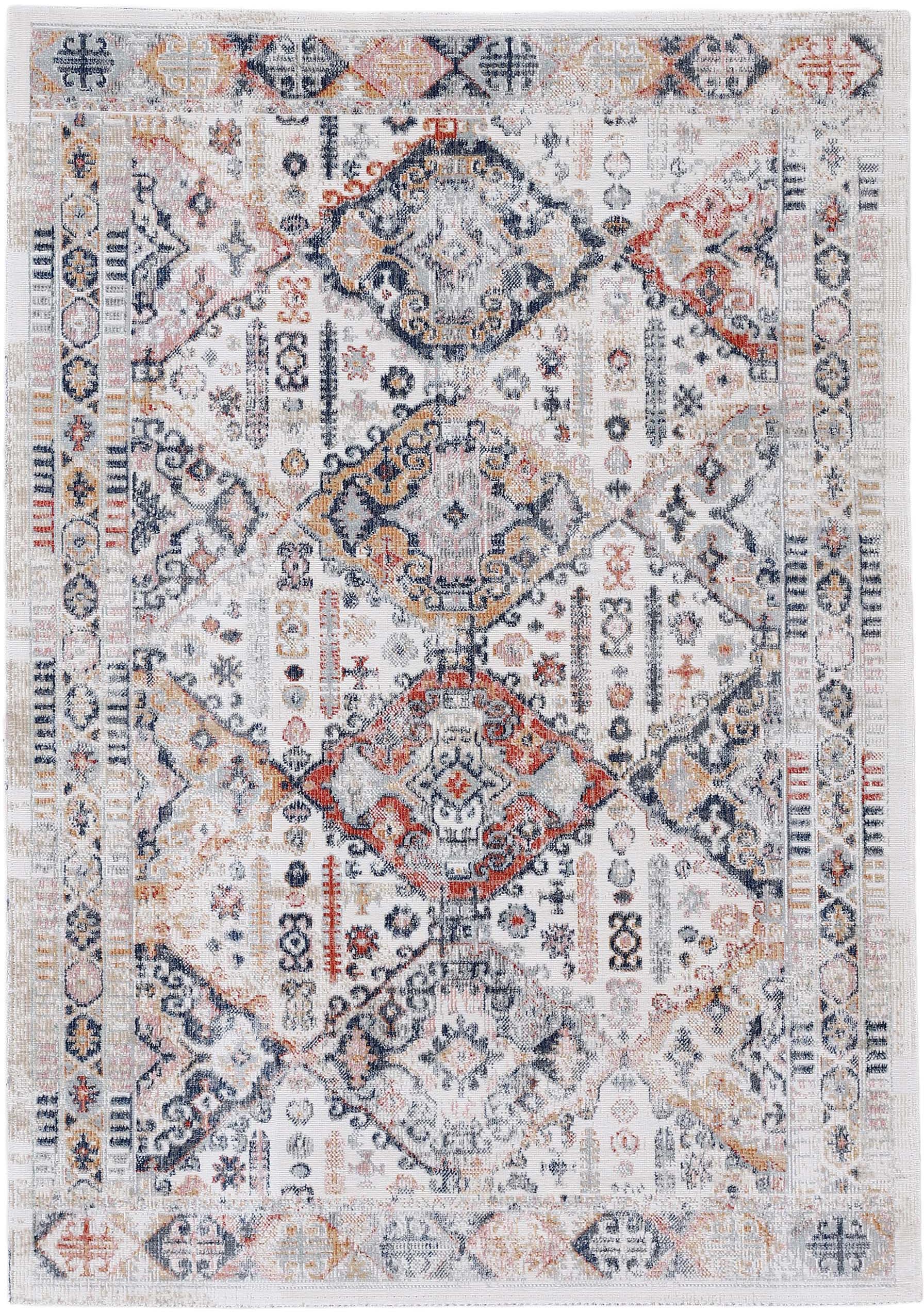 carpetfine Teppich »Omen_2«, rechteckig, Orient Vintage Look