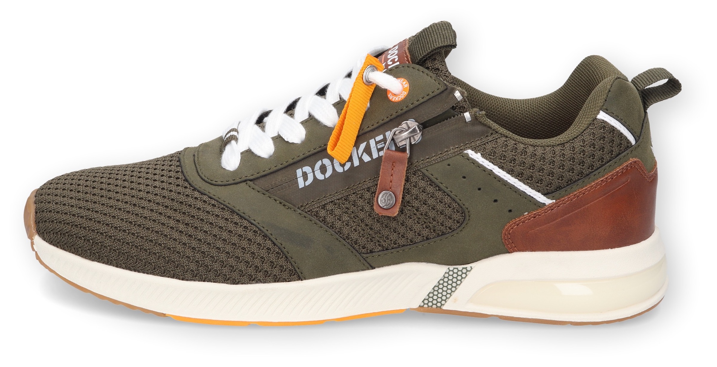Dockers by Gerli Sneaker, Freizeitschuh, Schnürschuh, komfortabler Schuhweite G (=weit)