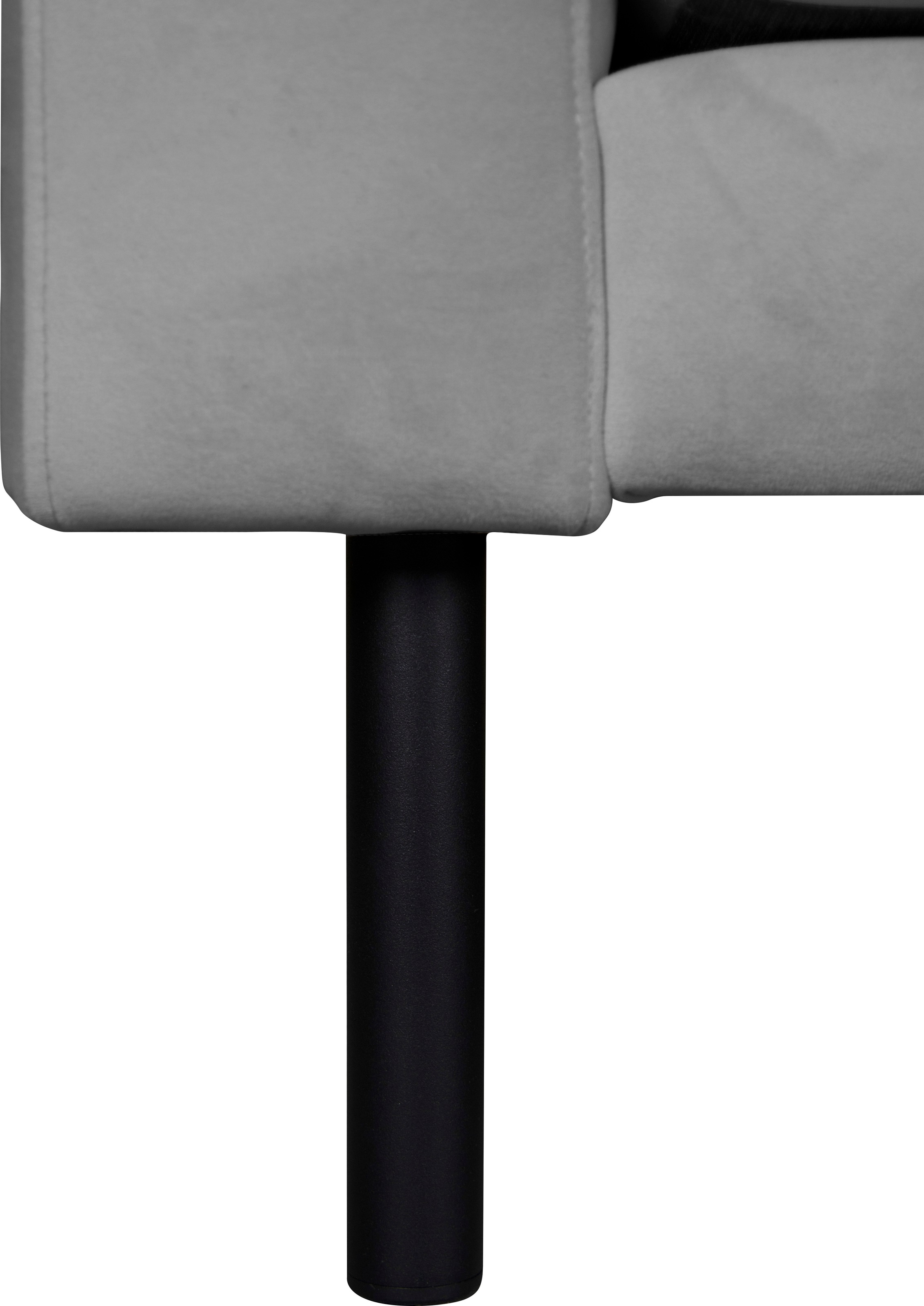 Guido Maria Kretschmer Home&Living 3-Sitzer »Lillibeth Designsofa mit Wellenunterfederung, Maße B/T/H: 218/74/83 cm«, Zierkissen als Wendekissen, Bezug Samtoptik oder Cord