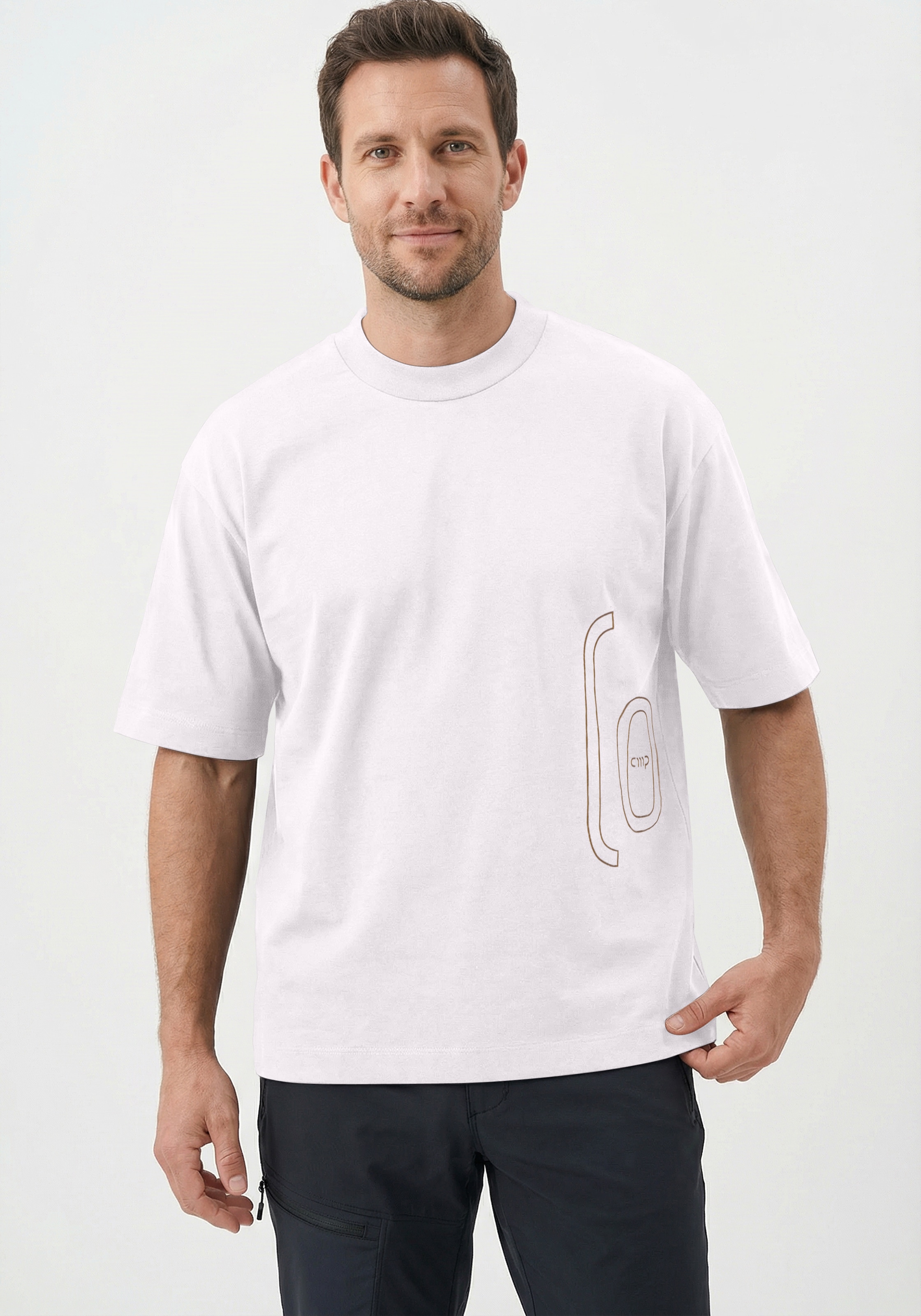CMP Oversize-Shirt weiter Schnitt, sportlicher Stil