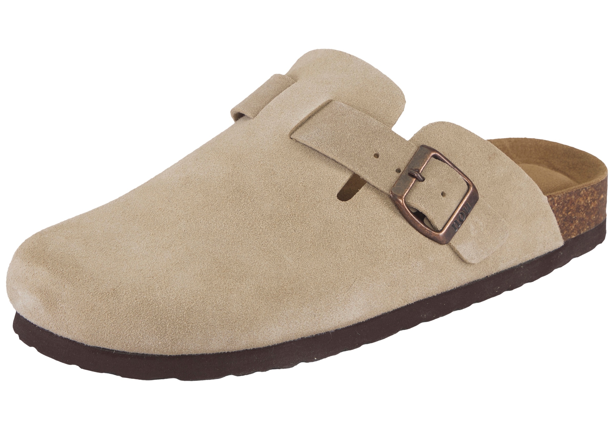 nou Sandale »Corwin Leather Cork Clog V2«