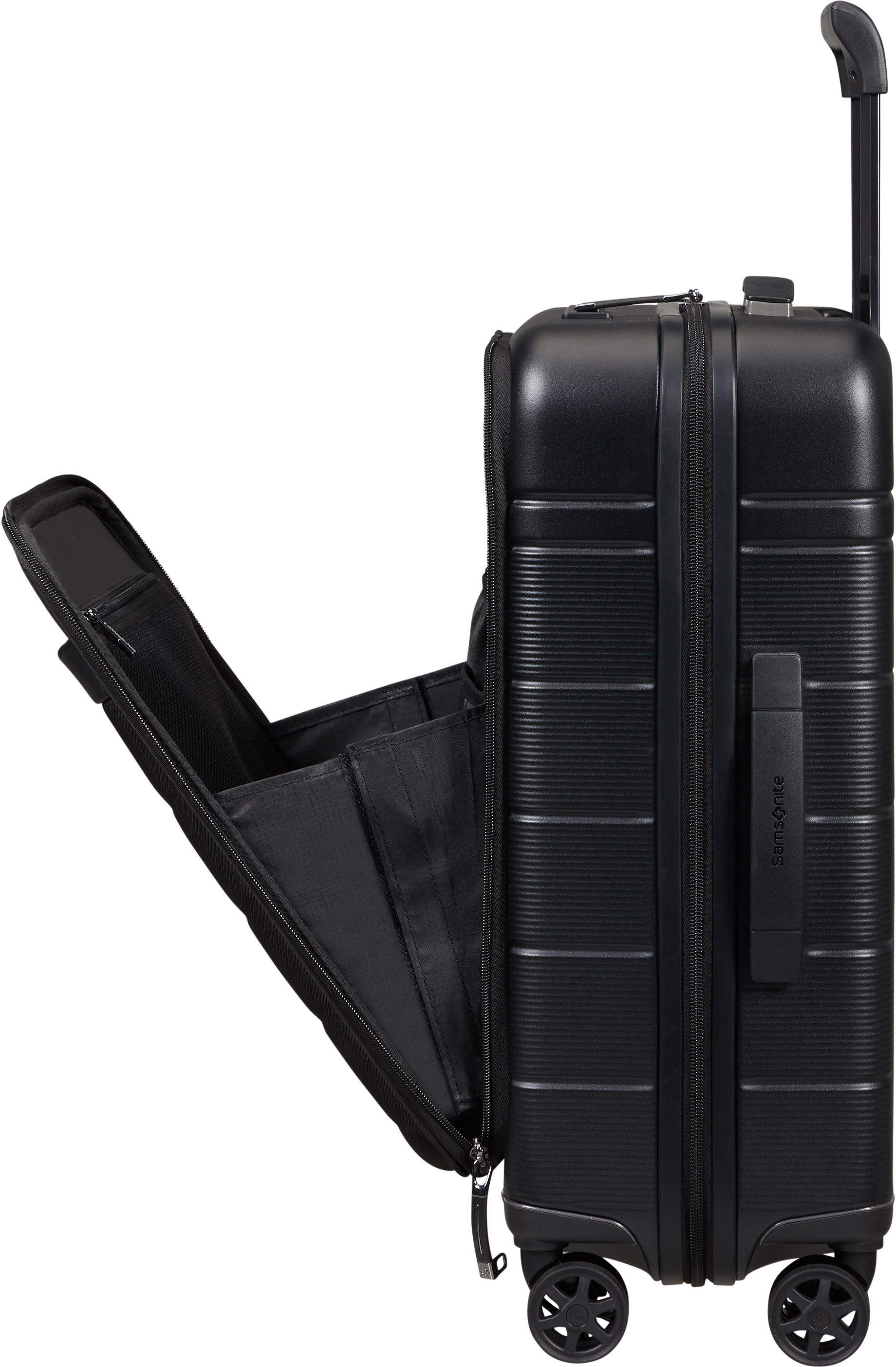 Samsonite Hartschalen-Trolley »NEOPOD, 55 cm«, 4 St. Rollen, Handgepäck Reisekoffer TSA-Zahlenschloss USB-Schleuse