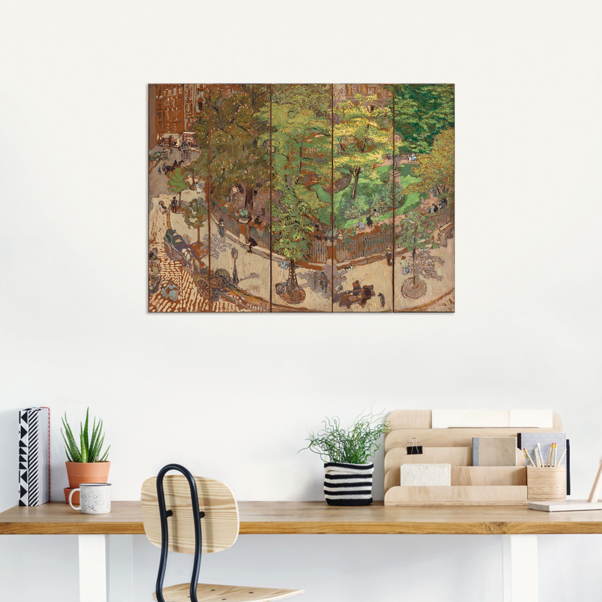 Artland Wandbild »Place Vintimille. 1911«, Italien, (1 St.), als Alubild, Leinwandbild, Wandaufkleber oder Poster in versch. Größen