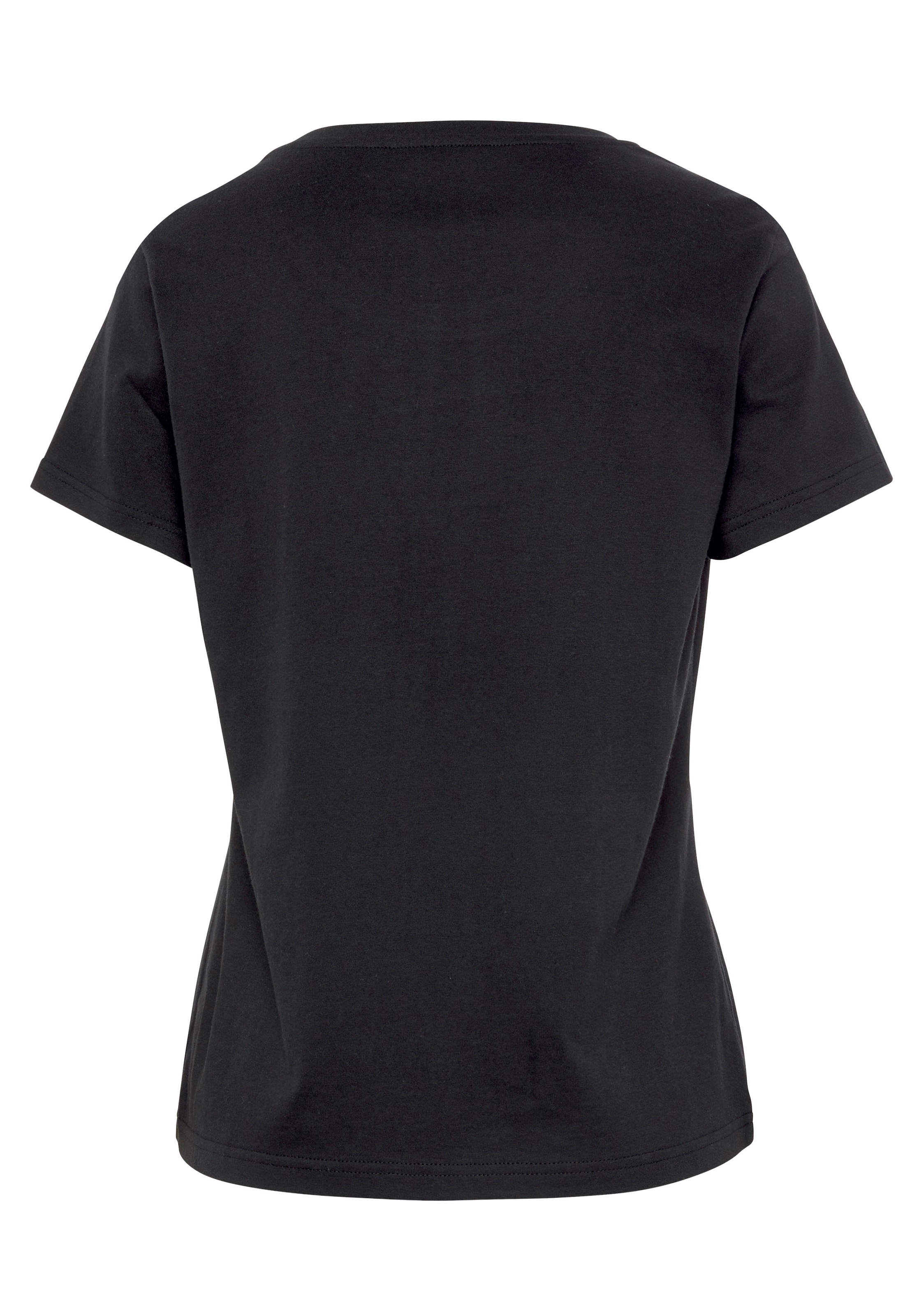 Vivance Dreams Pyjamaoberteil, mit Foliendruck