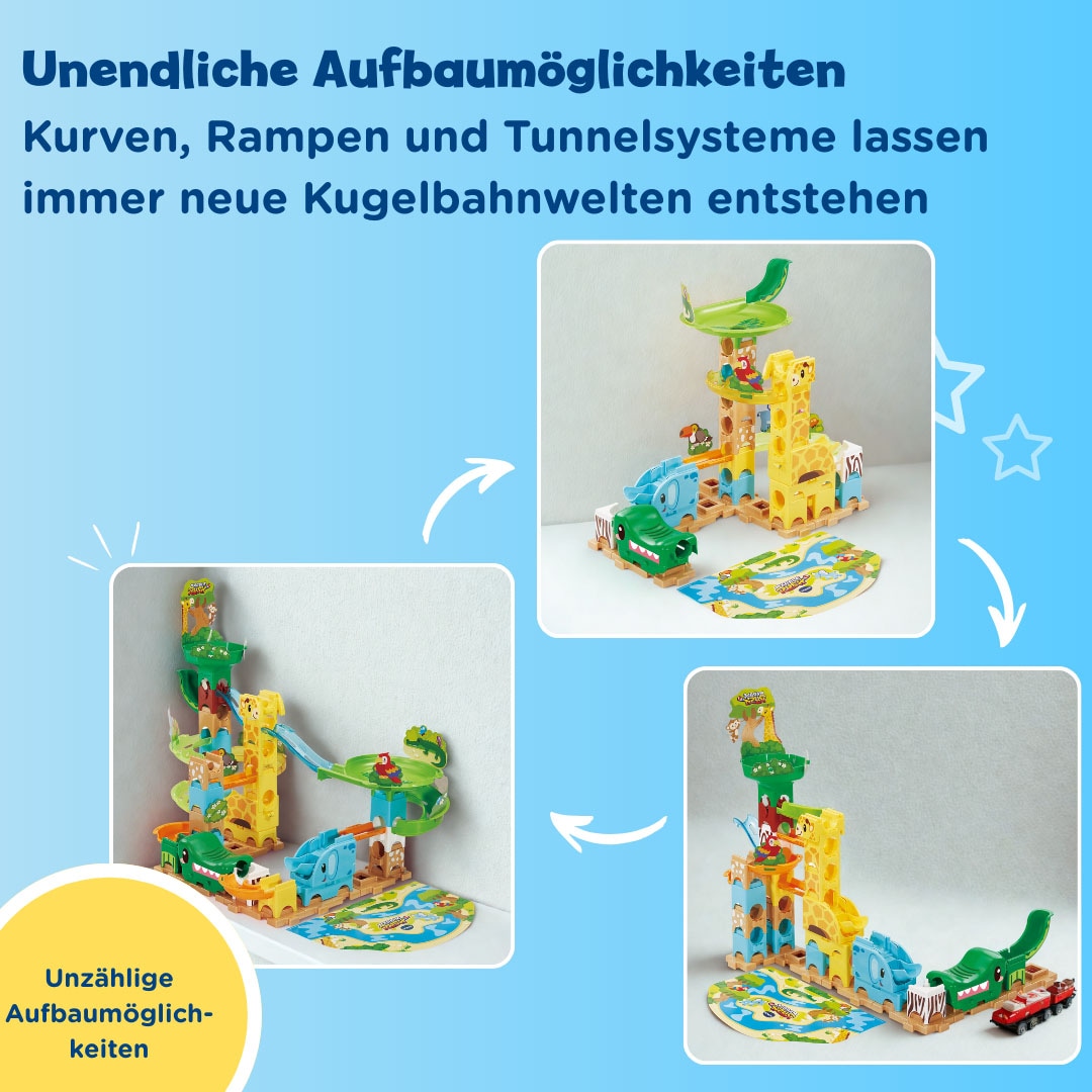 Vtech® Kugelbahn »Marble Rush - Tierisches Action Set J100«
