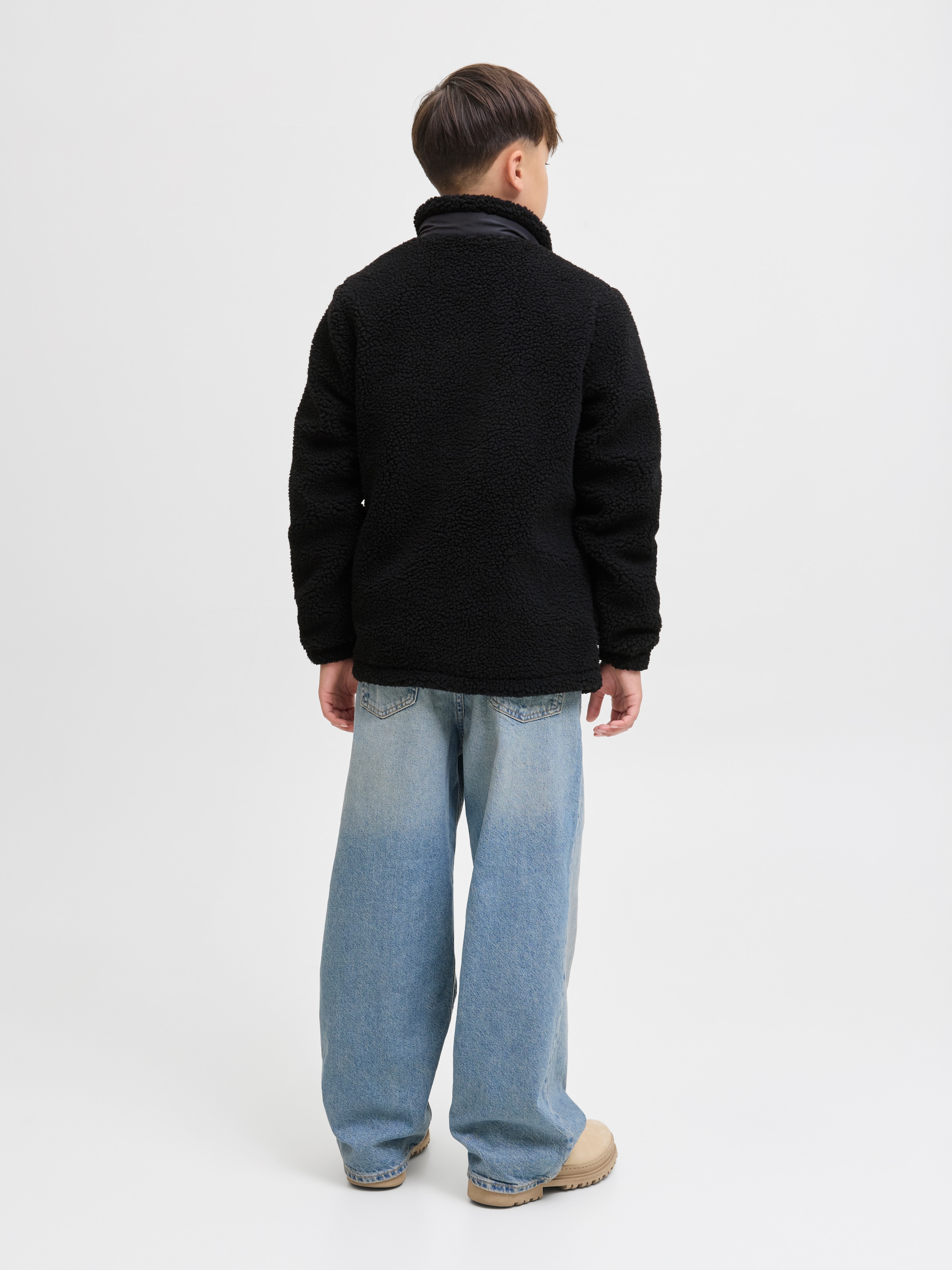 Jack & Jones Junior Kurzjacke »JJESOHO TEDDY JACKET SN JNR«, ohne Kapuze