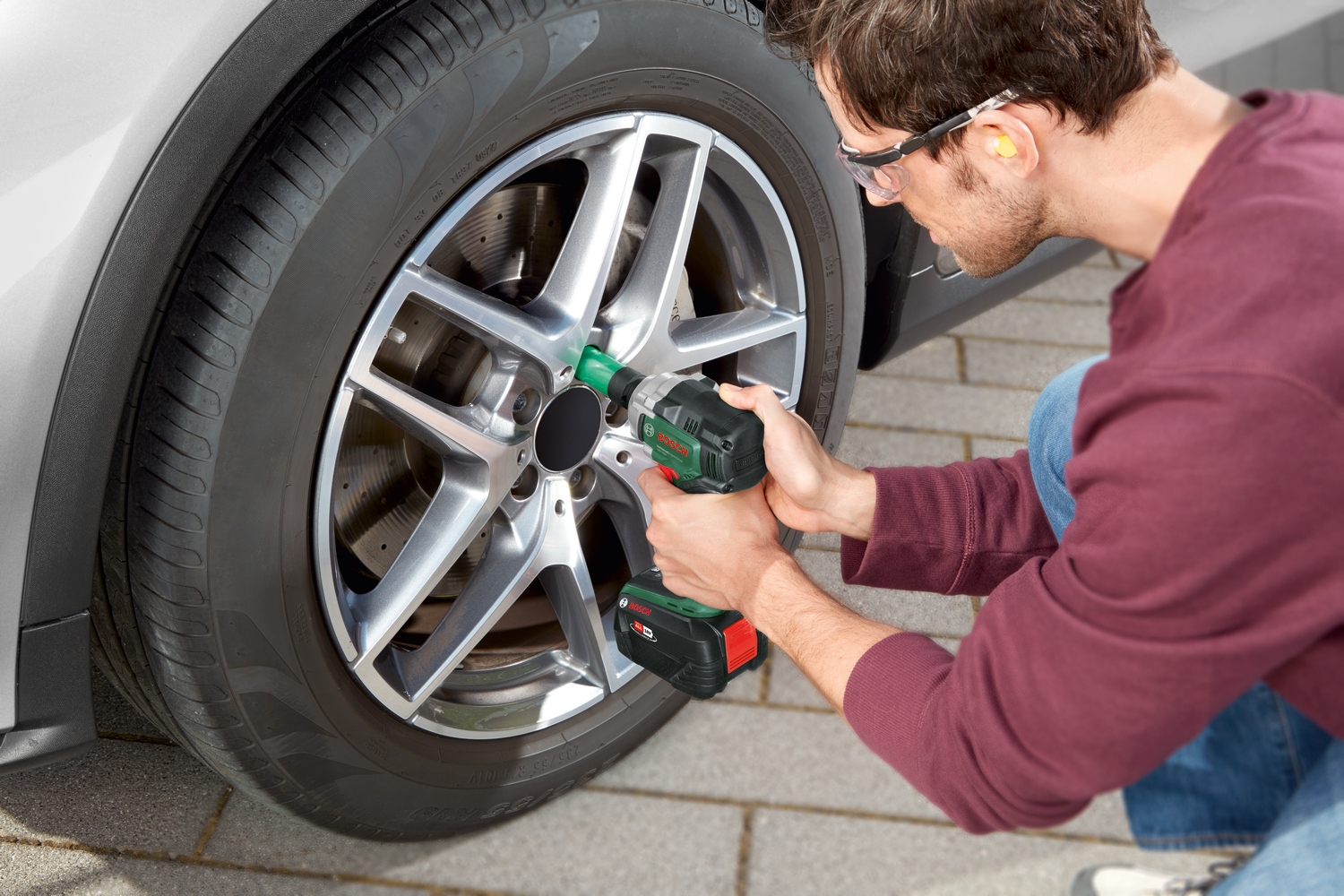 Bosch Home & Garden Akku-Drehschlagschrauber »»GEX 18V-150-3««, ohne Akku, ohne Ladegerät
