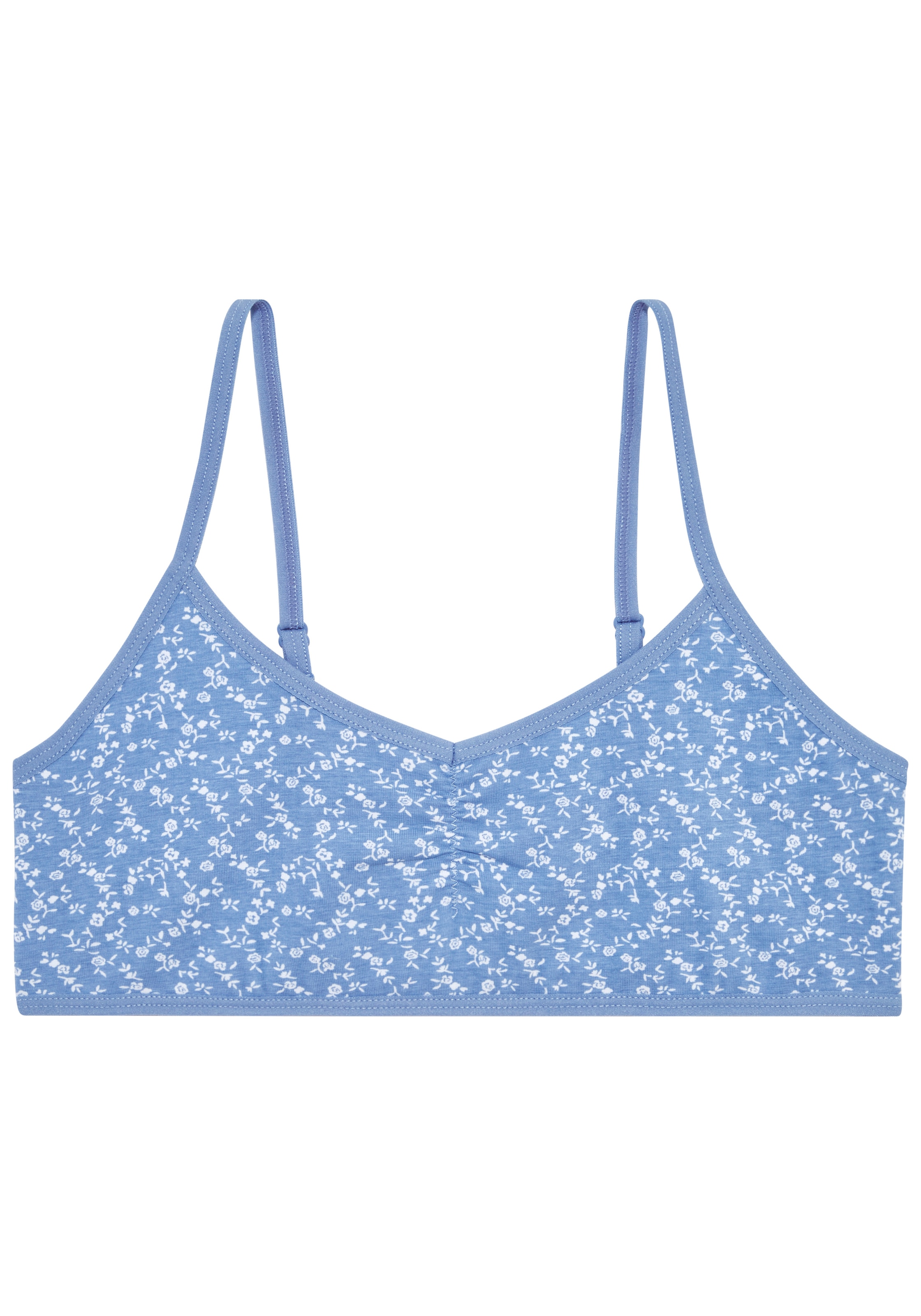 petite fleur Set: Bustier mit Slip, 4 tlg. Oberteil mit hübscher Raffung vorn