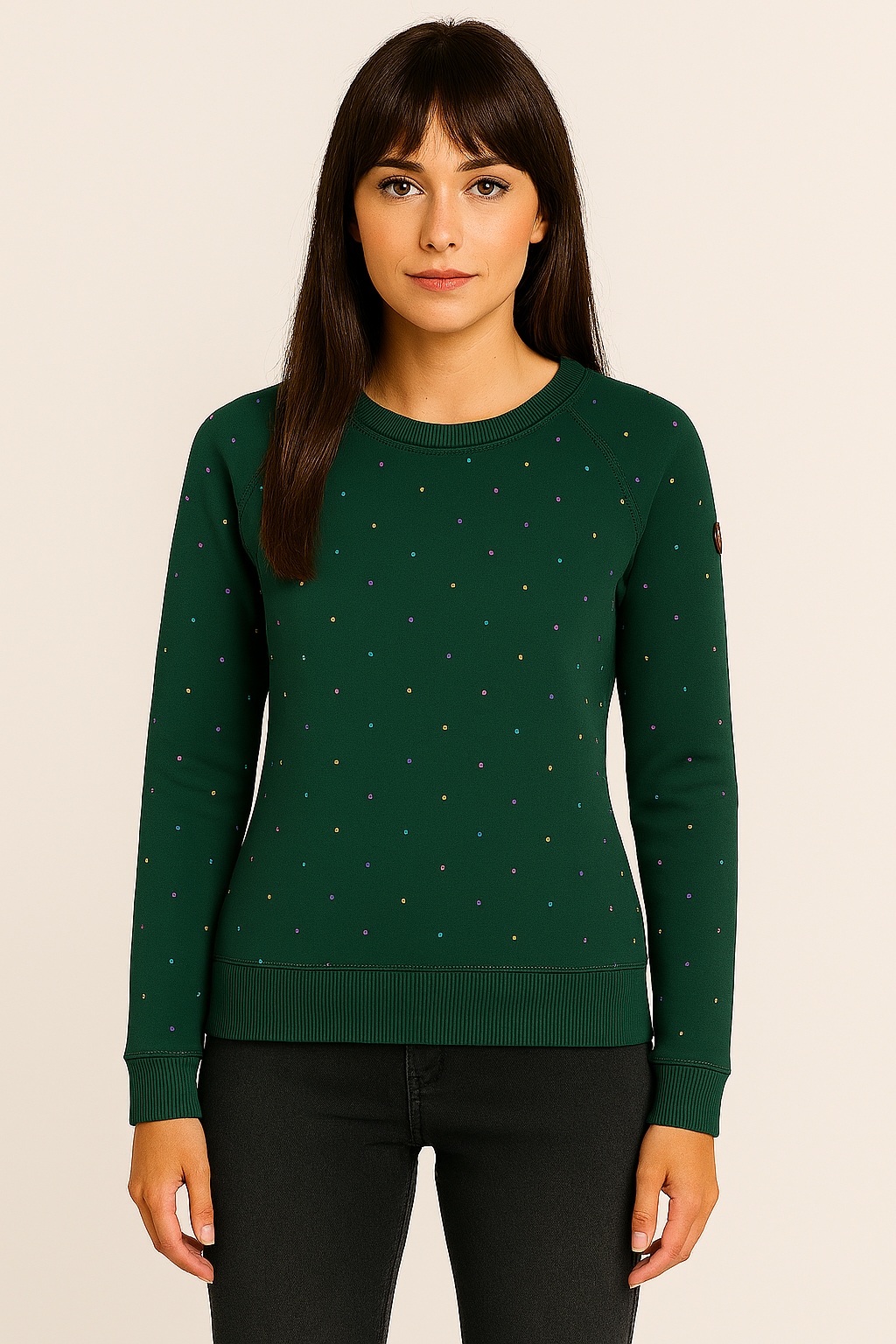 Ragwear Sweatshirt »JOHANKA MULTIDOTS O«