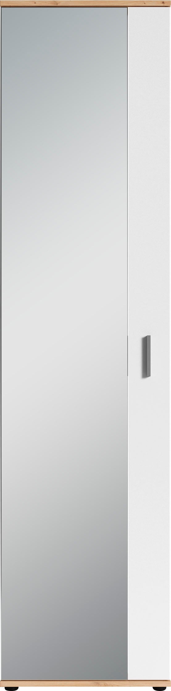 byLIVING Garderobenschrank »Jakob«, mit großem Spiegel, Breite 49 cm kaufen  bei OTTO | Garderobenschränke