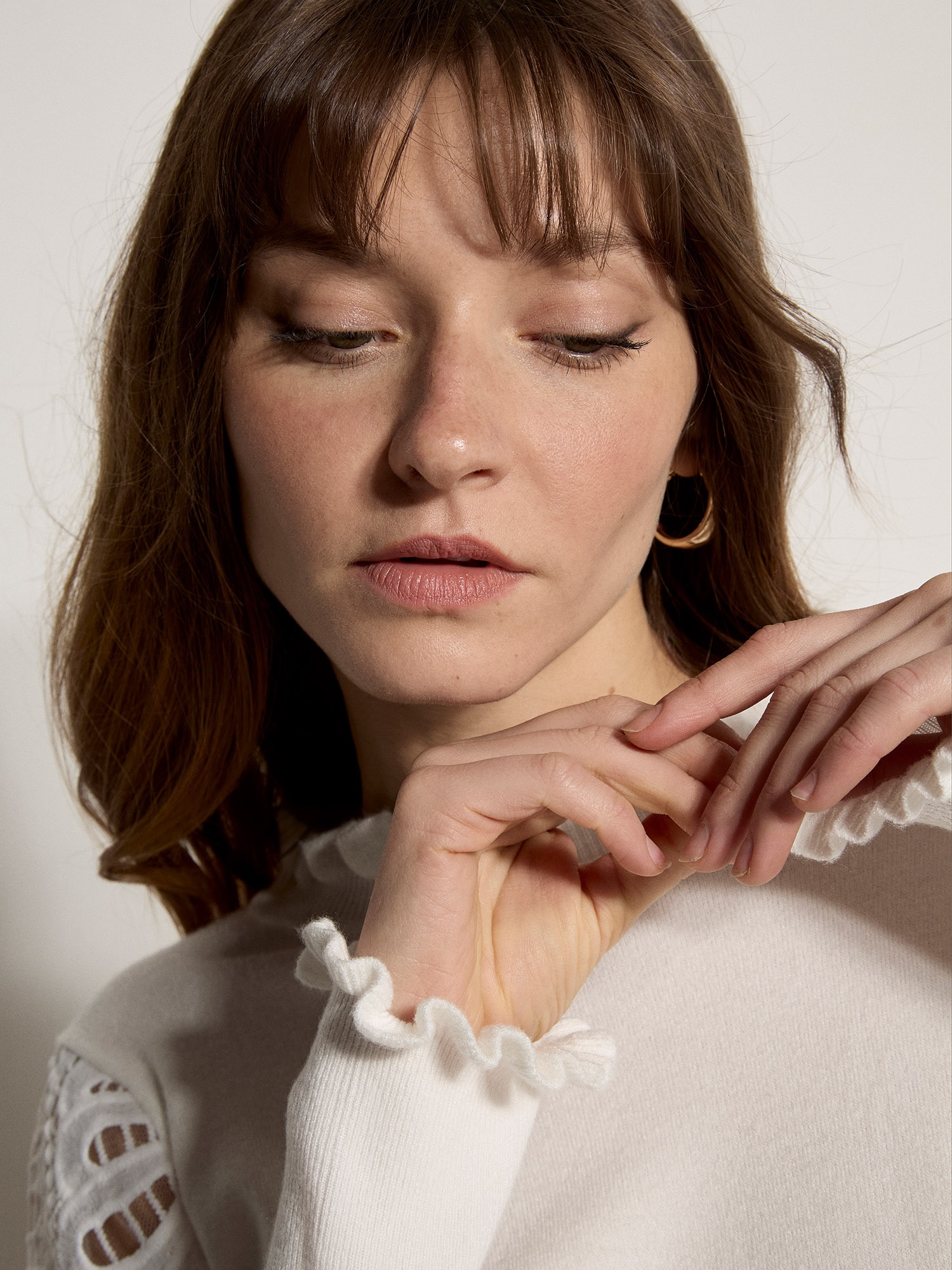 Apricot Strickpullover »Pullover« aus Spitze