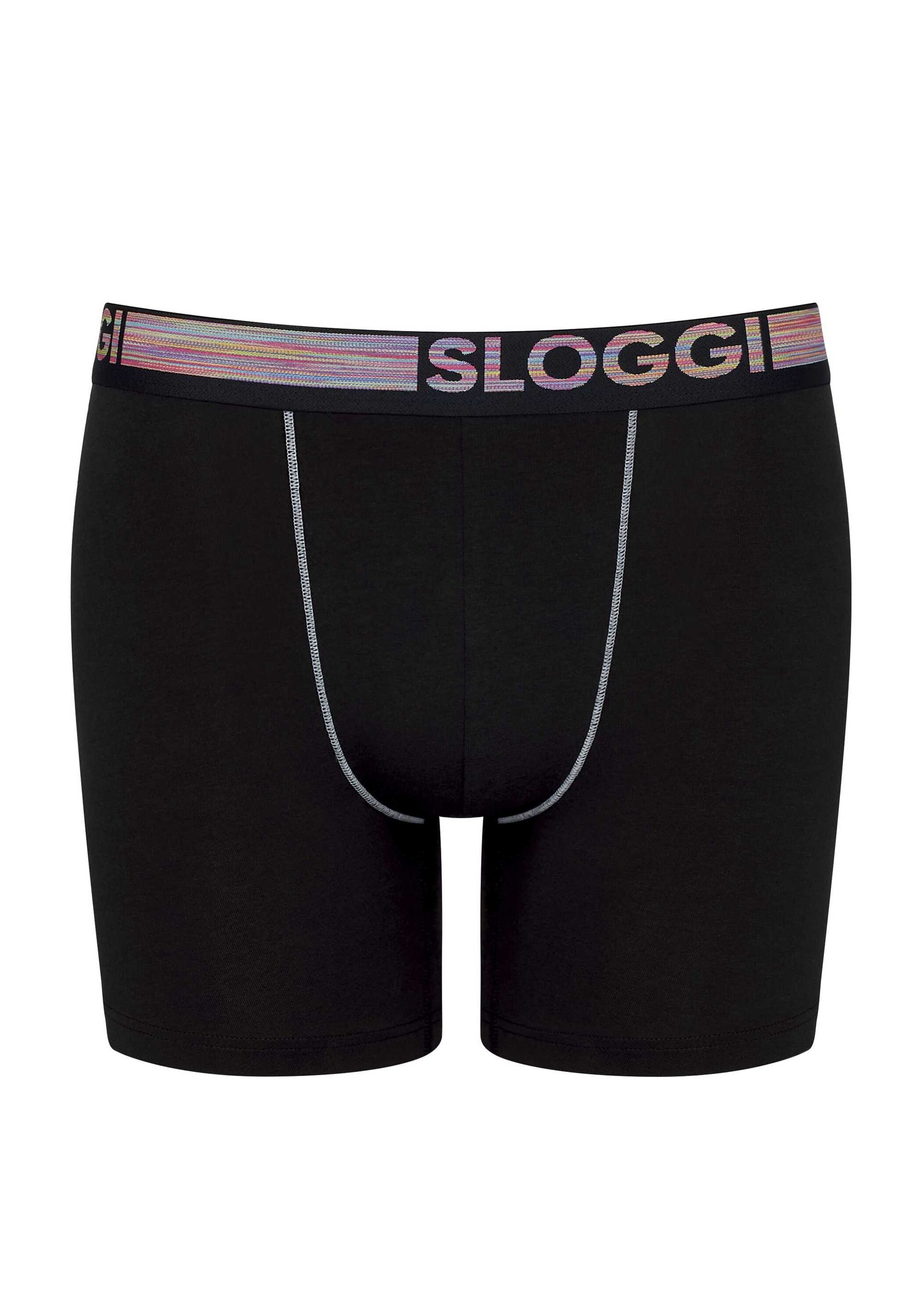 sloggi Boxershorts »Boxershort GO ABC NATURAL H Short 6P 6er Pack«