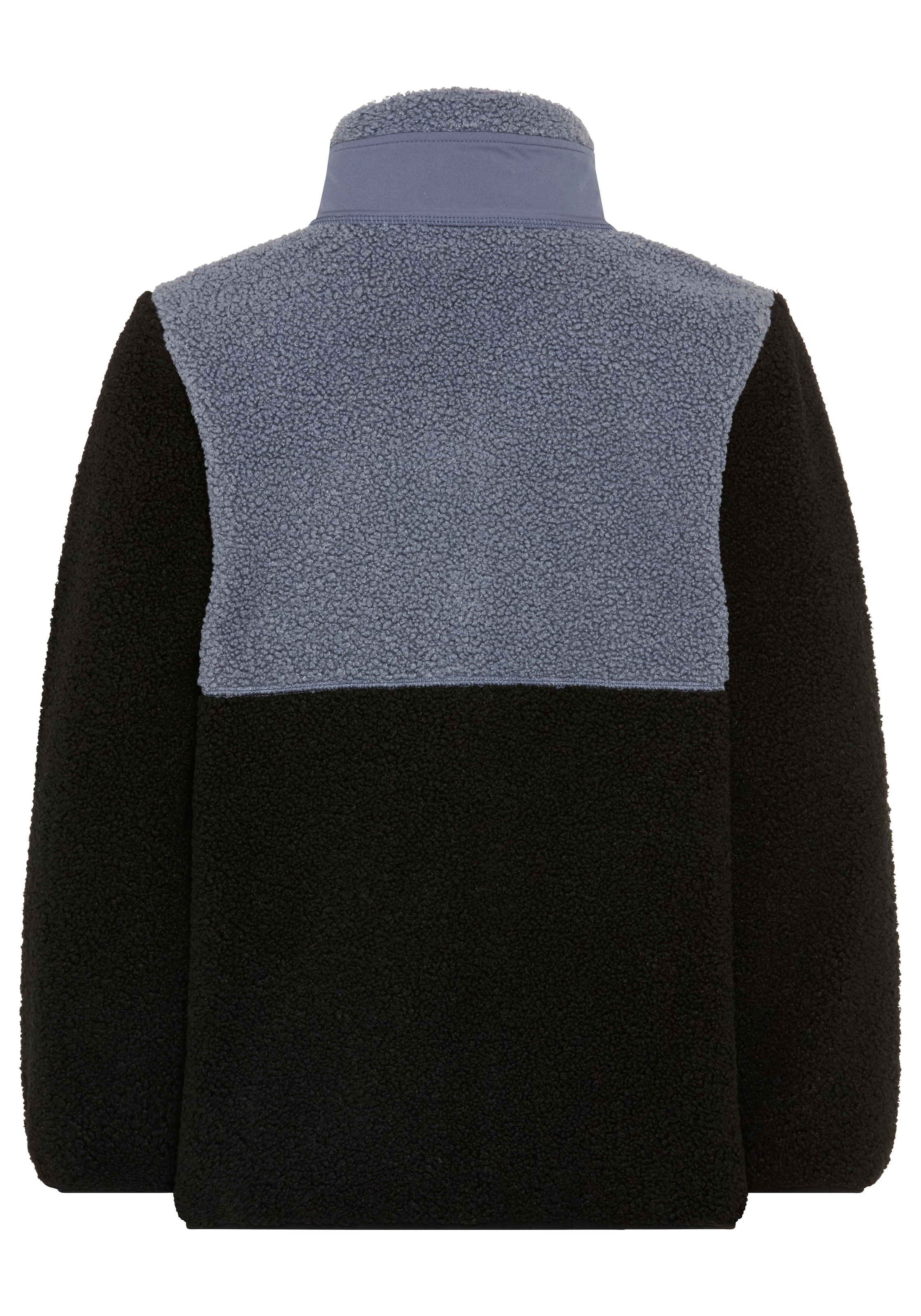 KangaROOS Sweatjacke »Teddy-Fleecejacke mit Stickerei« mit Stehkragen, aus Fleece- und Plüschmaterial