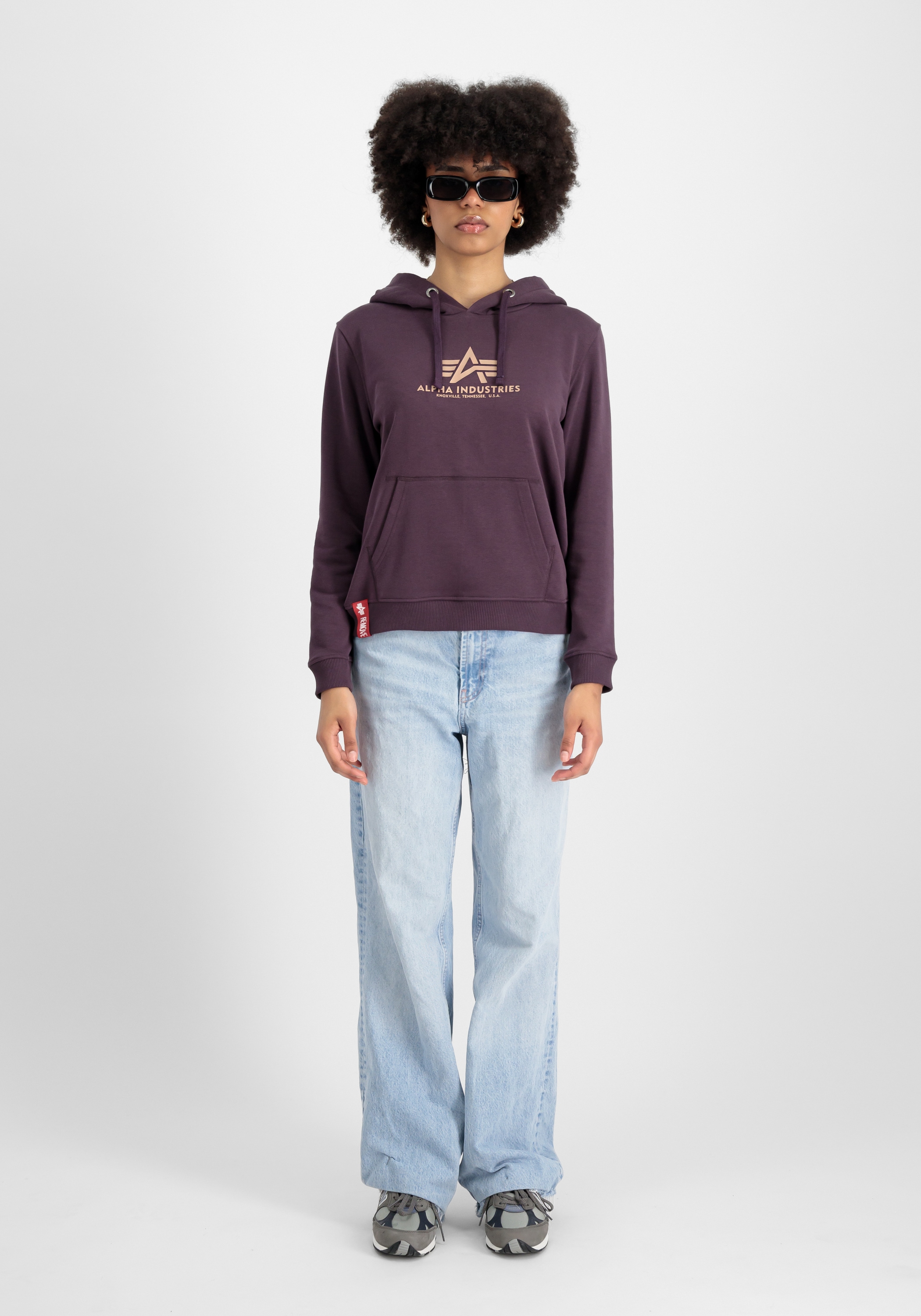 Alpha Industries Hoodie »Alpha Industries Women - Hoodies New Basic Hoodie BL W«