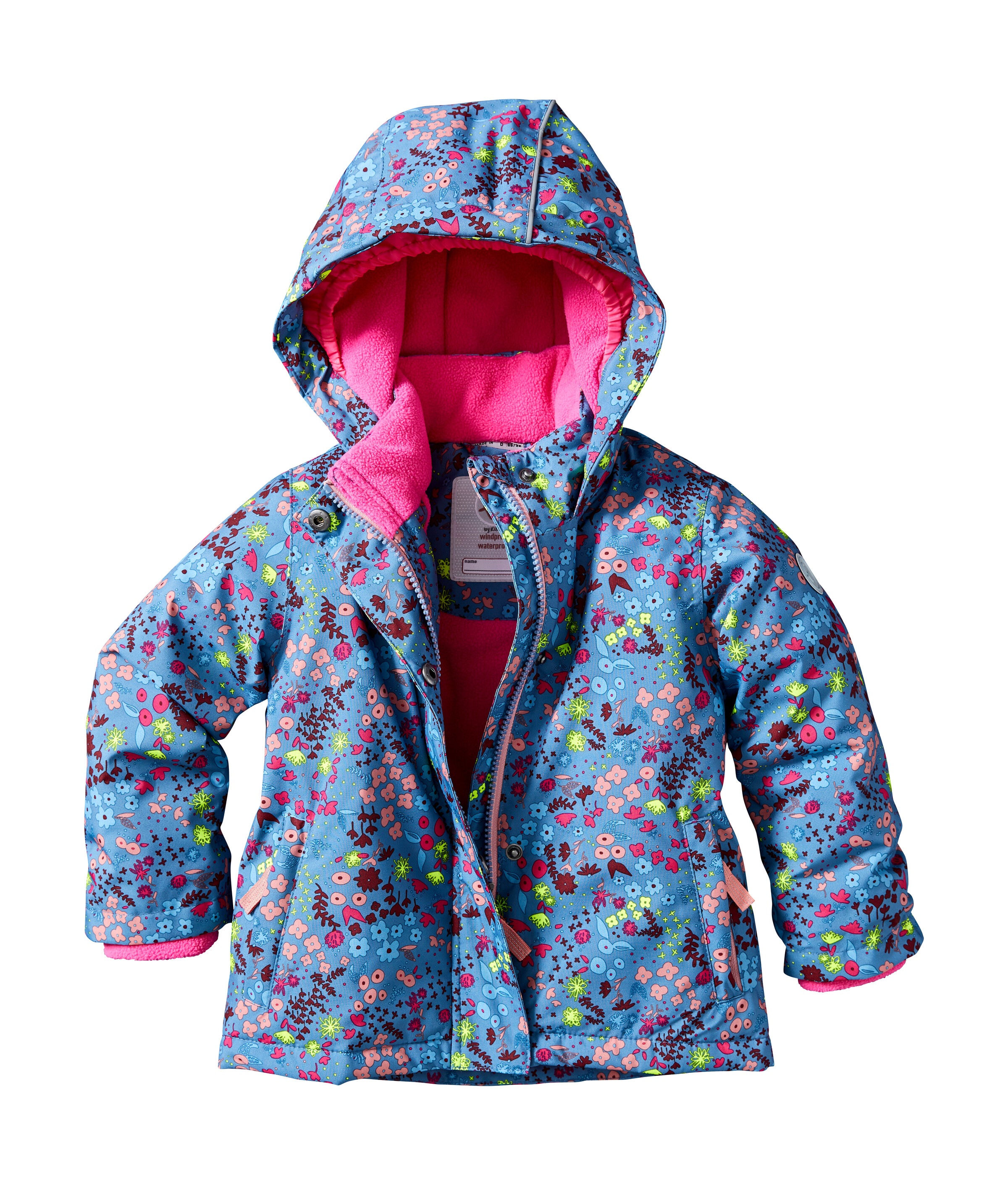 first instinct by killtec Funktionsjacke »FIOW 13 MNS JCKT« Wasserdichte Funktionsjacke mit verlängerbaren Ärmeln und Fleece.