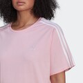 adidas Performance T-Shirt »ESSENTIALS SLIM 3-STREIFEN – GROSSE GRÖSSEN«