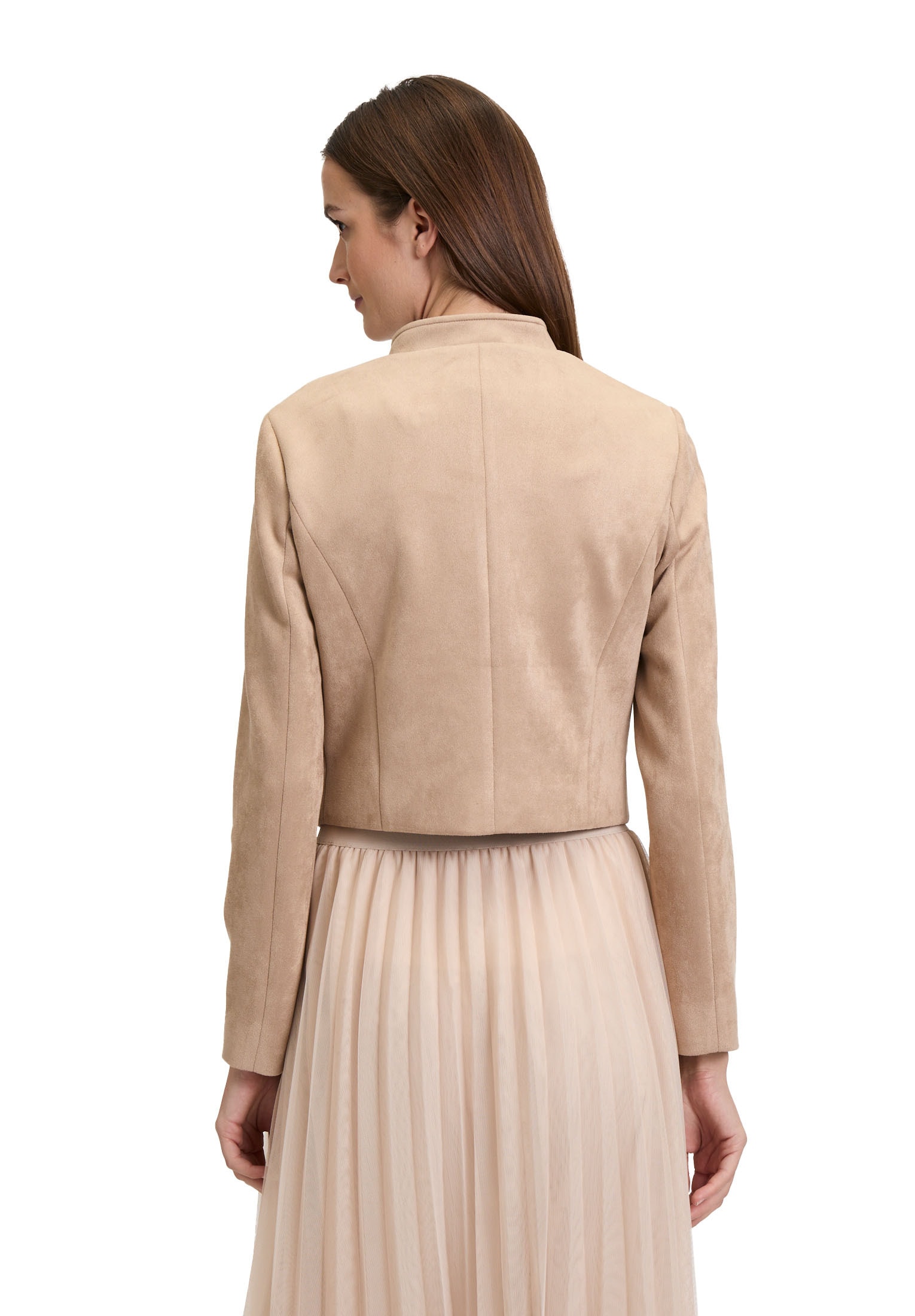 Betty&Co Jackenblazer »Bikerjacke mit Stehkragen«