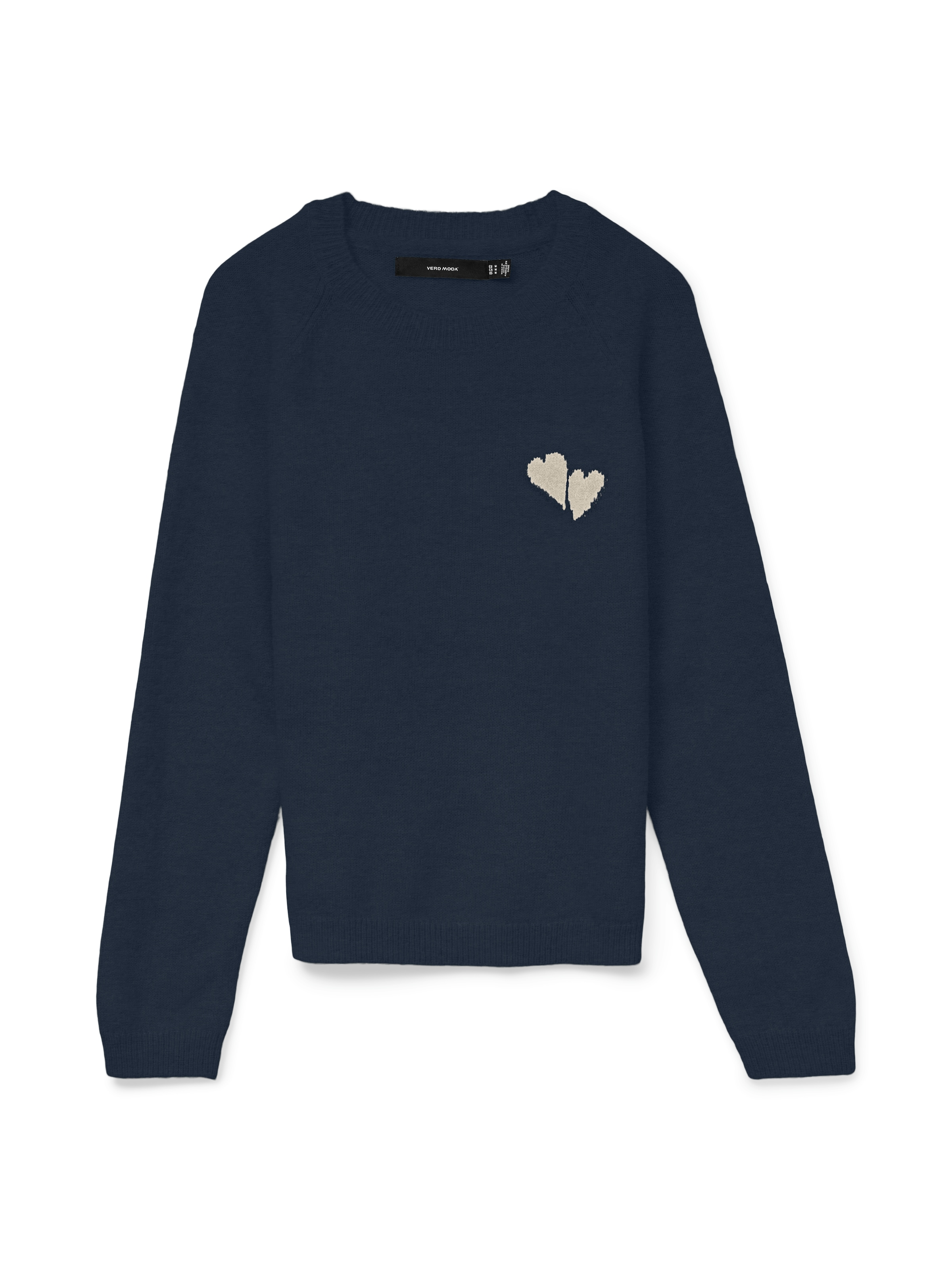 Vero Moda Strickpullover »VMBAM LS O-NECK PULLOVER BOO ENT«