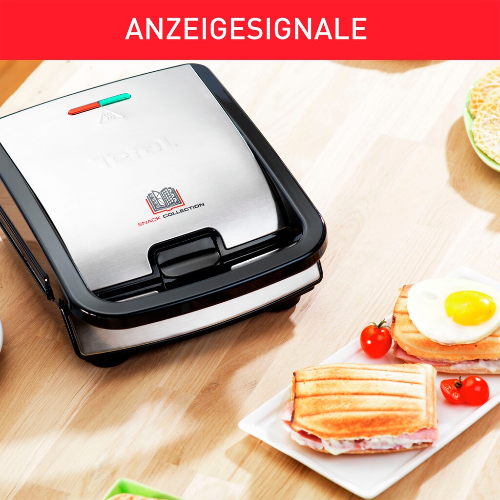 Tefal Waffeleisen »SW853D Snack Collection«, 700 W