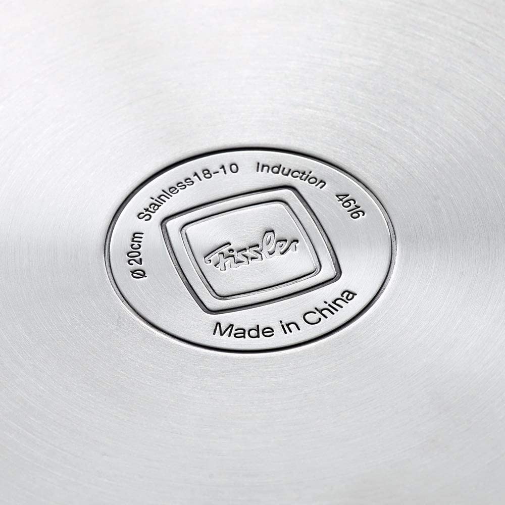 Fissler Bratpfanne »häppchen« Edelstahl 18/10 1 Stk. tlg. Induktions-geeignet,  unbeschichtet