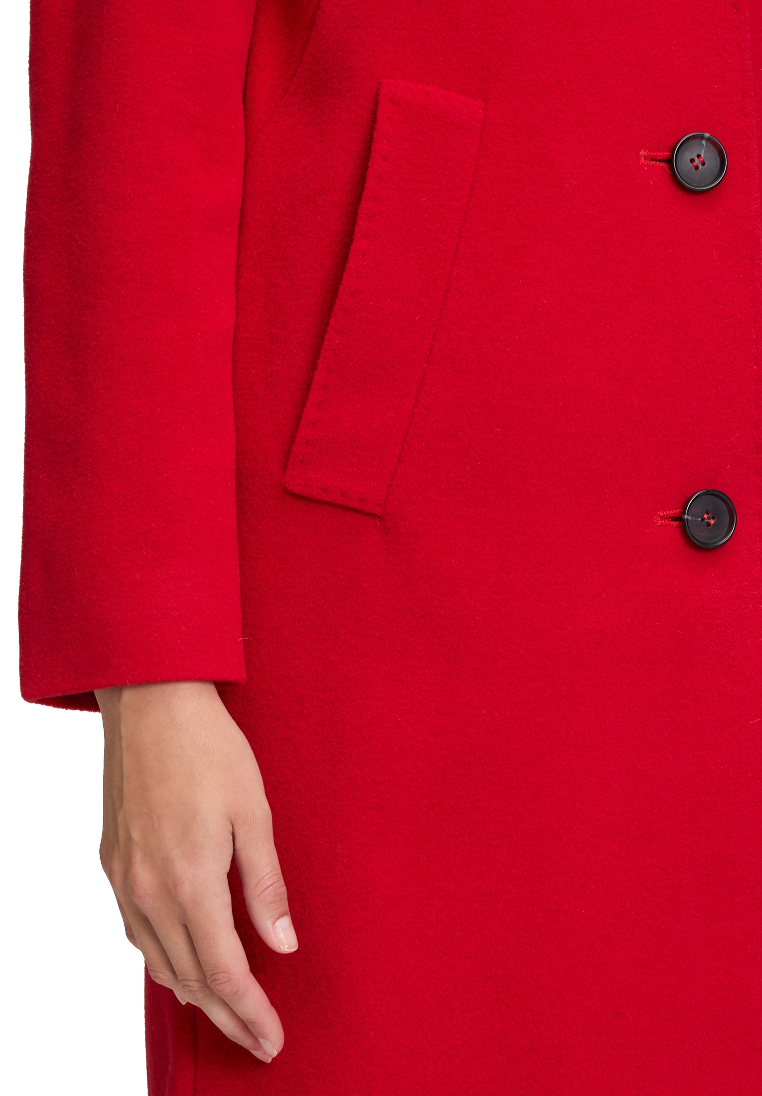 Betty Barclay Wolljacke »Wollmantel mit Kragen«