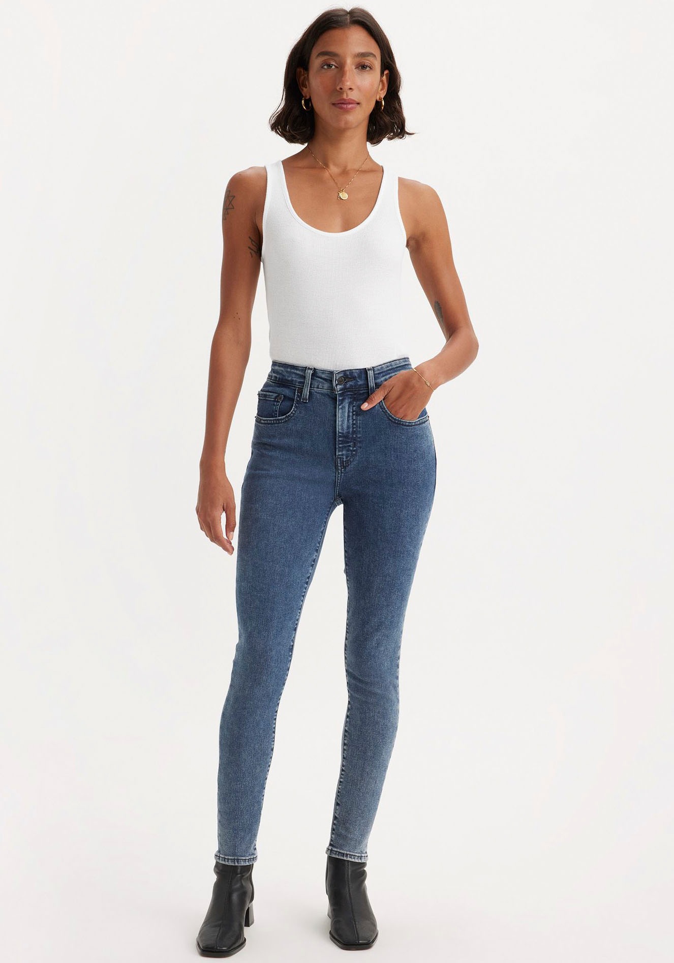Levi's® Skinny-fit-Jeans »721 High rise skinny«, mit hohem Bund