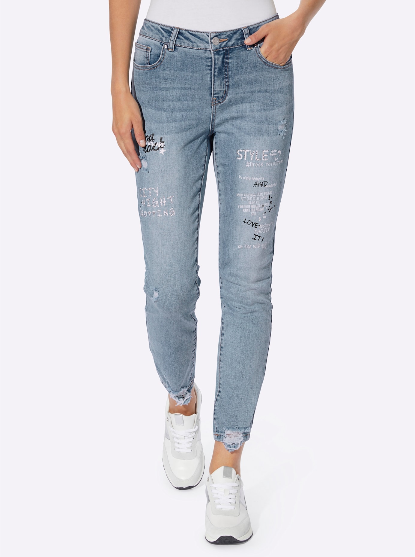 Bequeme Jeans, (1 tlg.)