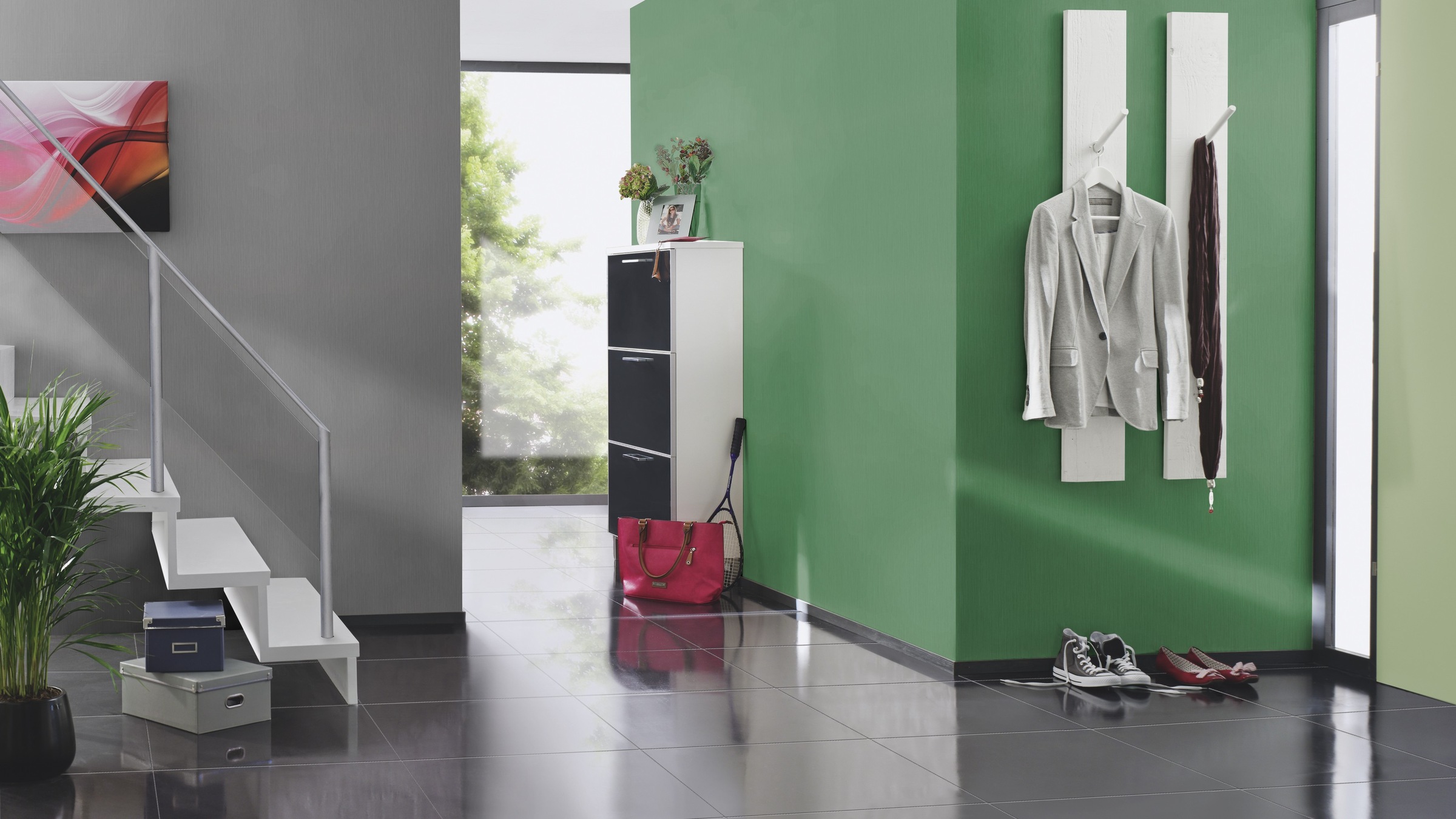 Rasch Vliestapete »Vliestapete Curiosity 537697« einfarbig strukturiert Unitapete