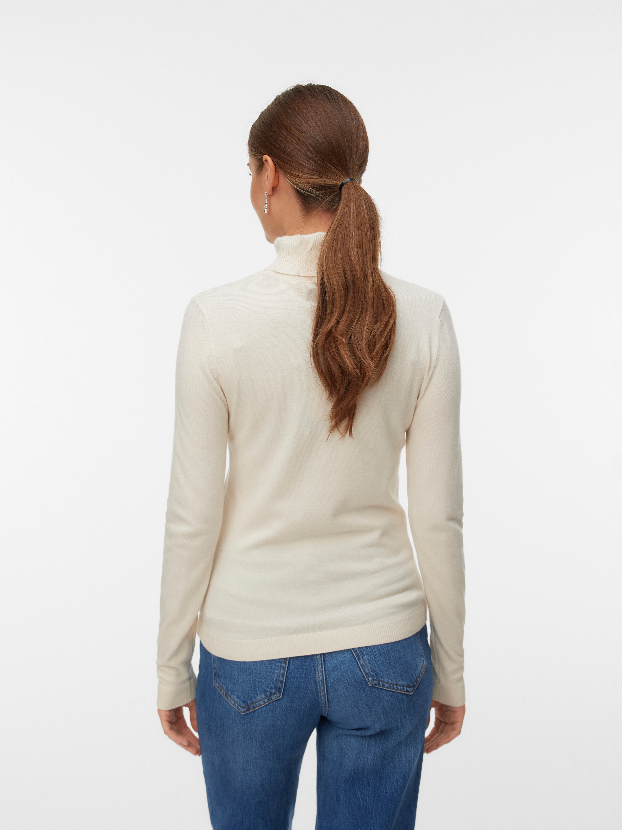 Vero Moda Rollkragenpullover »VMHAPPINESS LS ROLLNK PULLOVE GA NOOS«