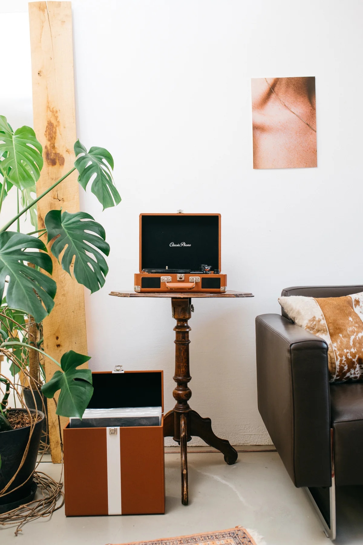 Classic Phono Plattenspieler »TT-10BN« Retro Koffer-Plattenspieler