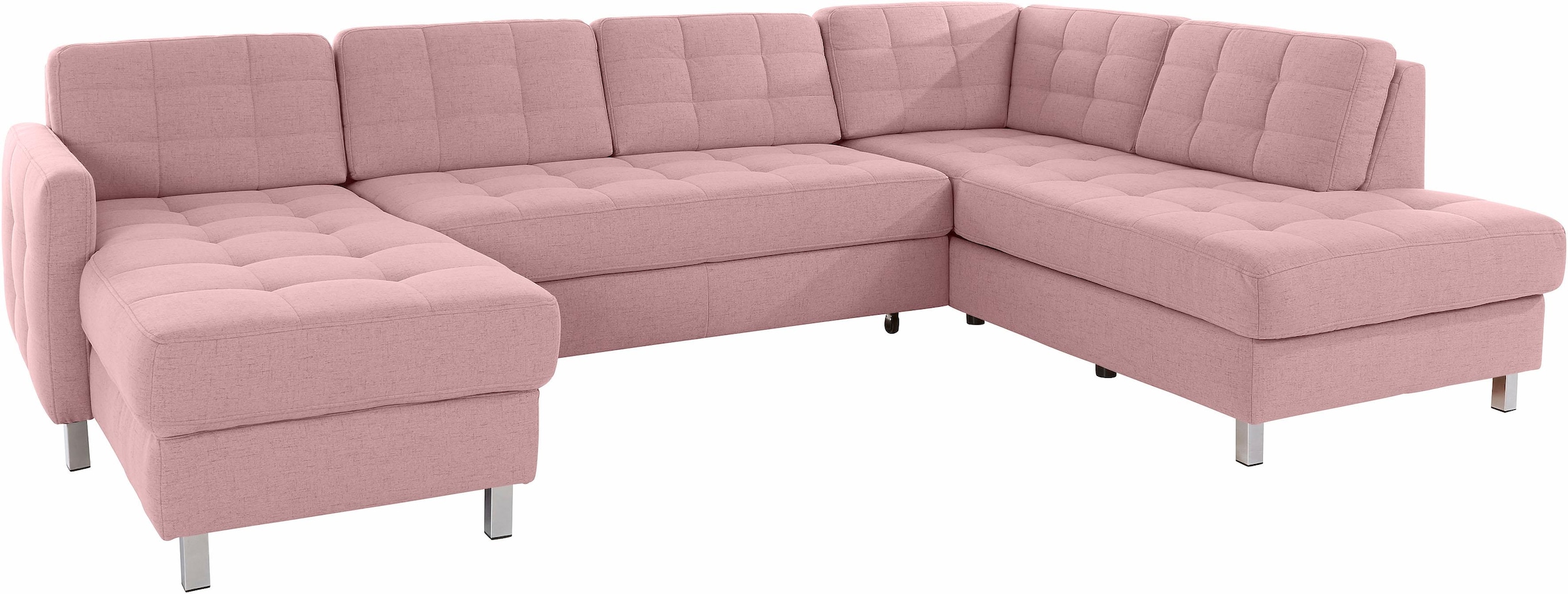 sit&more Wohnlandschaft »Picasso U-Form« wahlweise mit Bettfunktion und Bettkasten