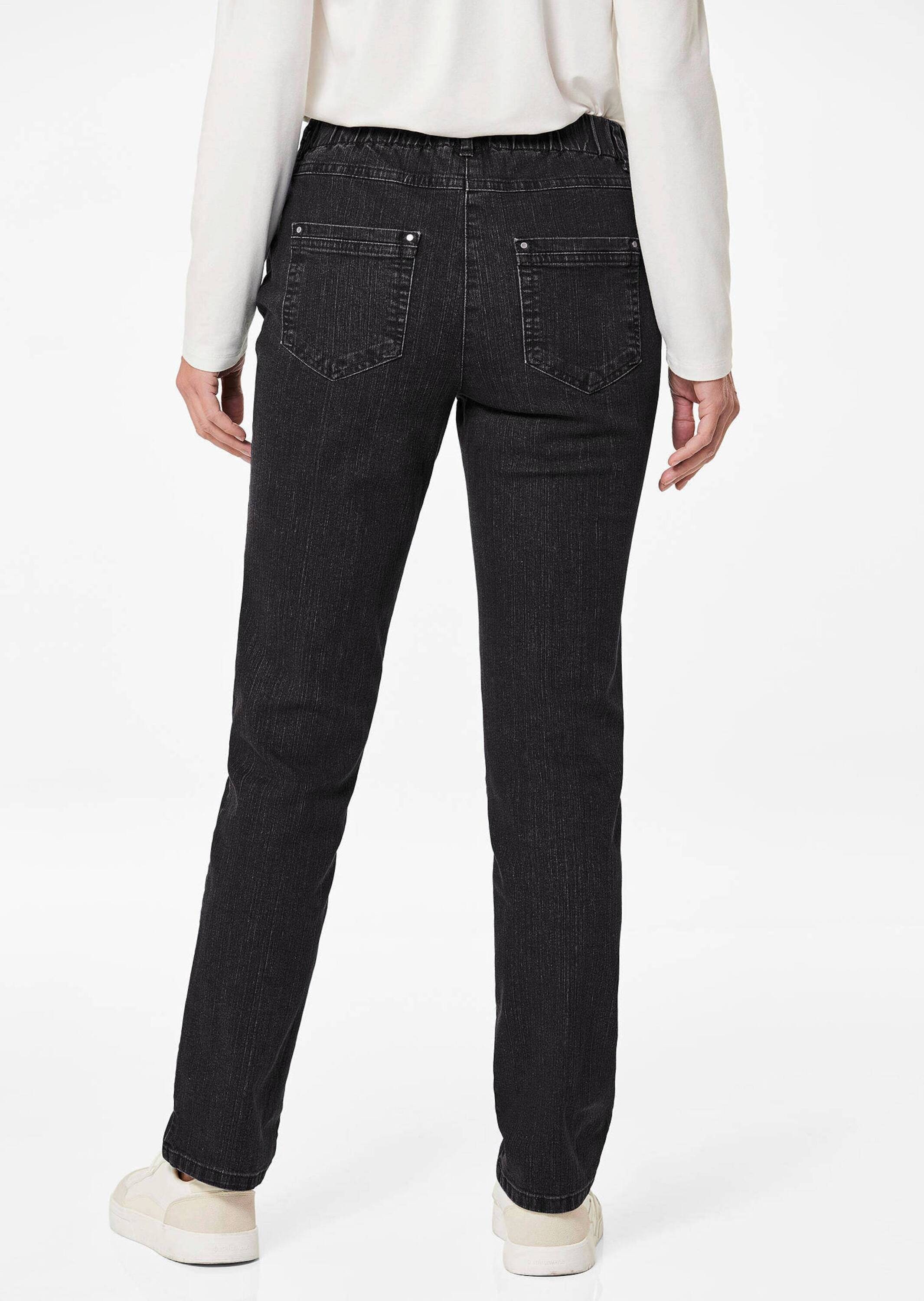 GOLDNER Regular-fit-Jeans »Klassische Jeansschlupfhose LOUISA«